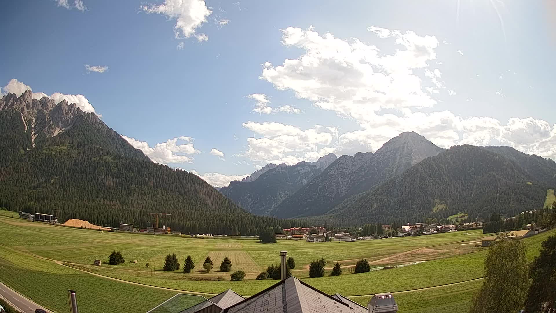Webcam Dobbiaco Dolomiti – Vista dall’Hotel Rosengarten