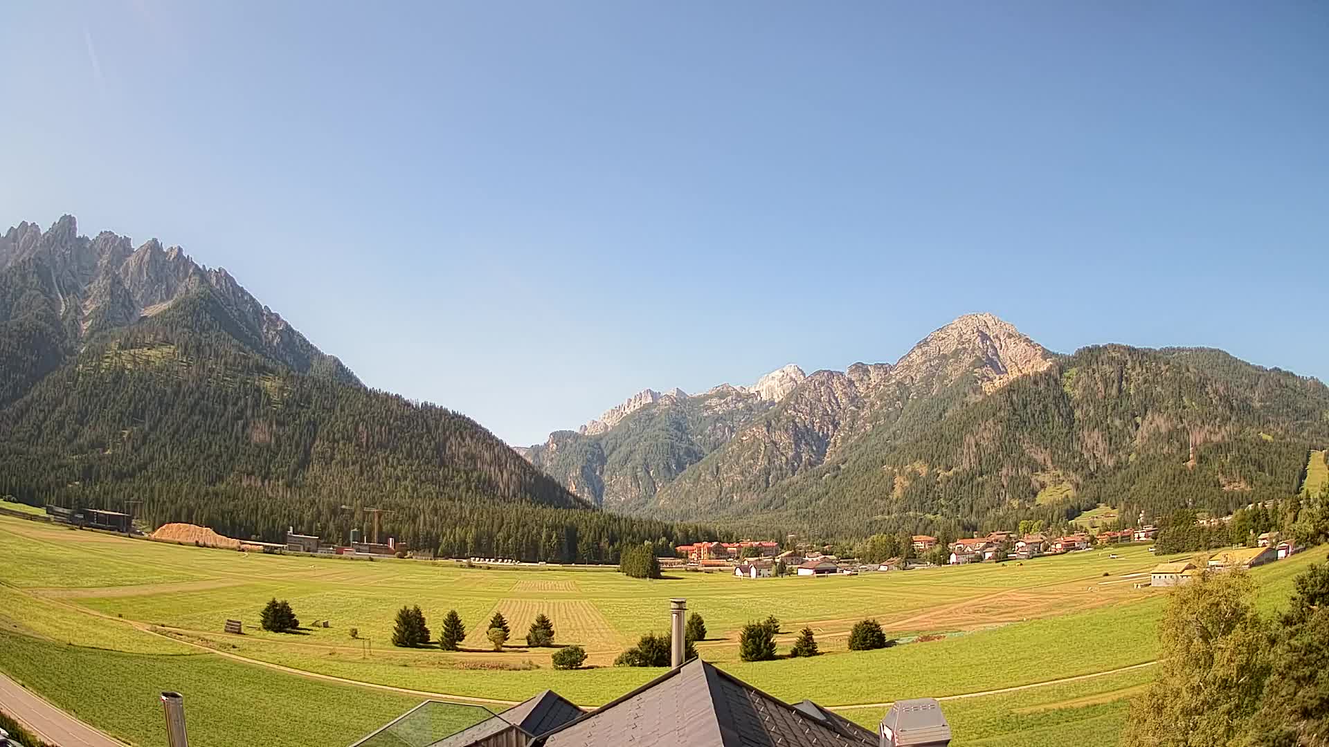 Webcam Toblach Dolomiten – Blick vom Hotel Rosengarten