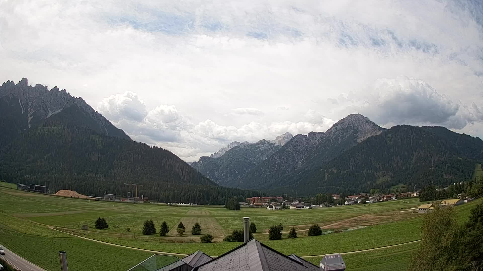 Webcam Toblach Dolomiten – Blick vom Hotel Rosengarten
