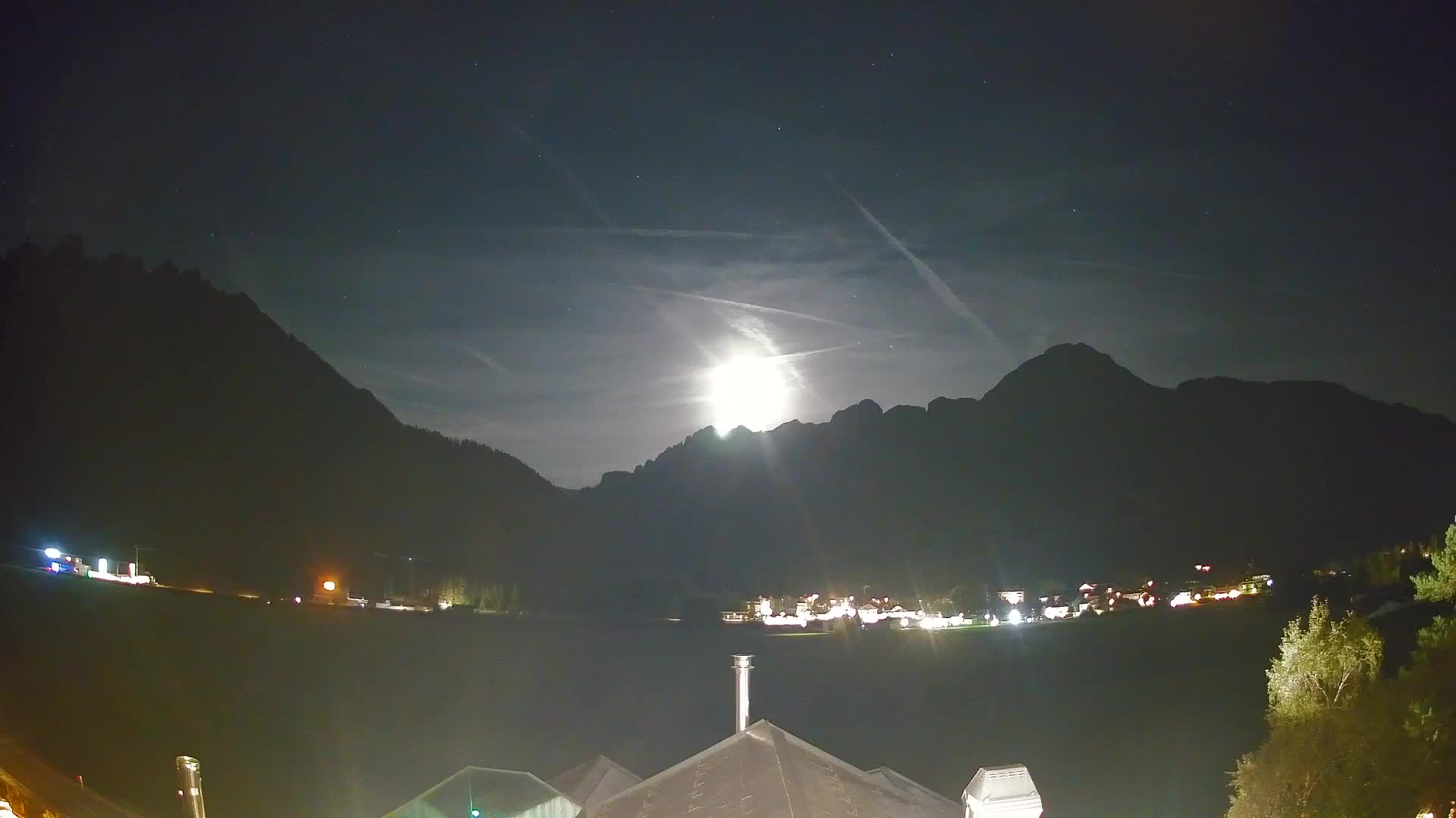Webcam Toblach Dolomites – View from Hotel Rosengarten