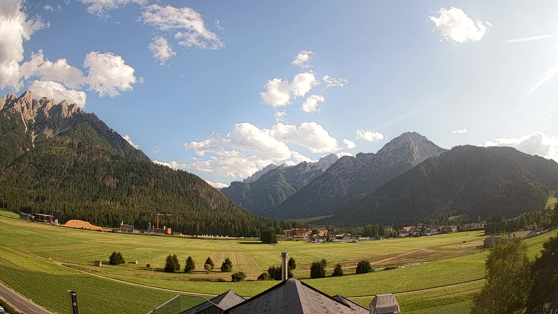 Webcam Toblach Dolomiten – Blick vom Hotel Rosengarten