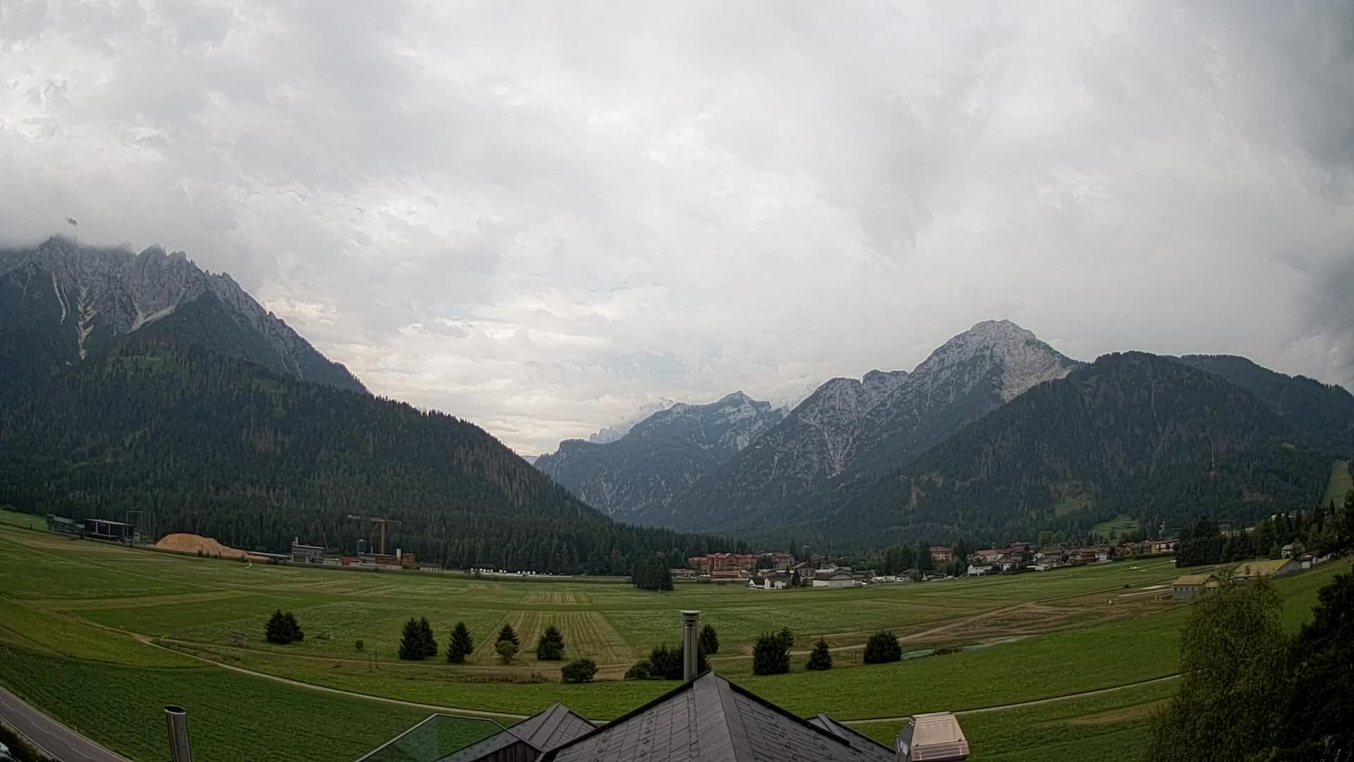 Webcam Toblach Dolomiten – Blick vom Hotel Rosengarten