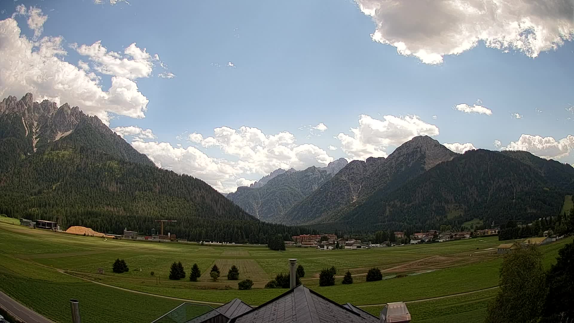 Webcam Toblach Dolomites – Vue depuis l’Hôtel Rosengarten
