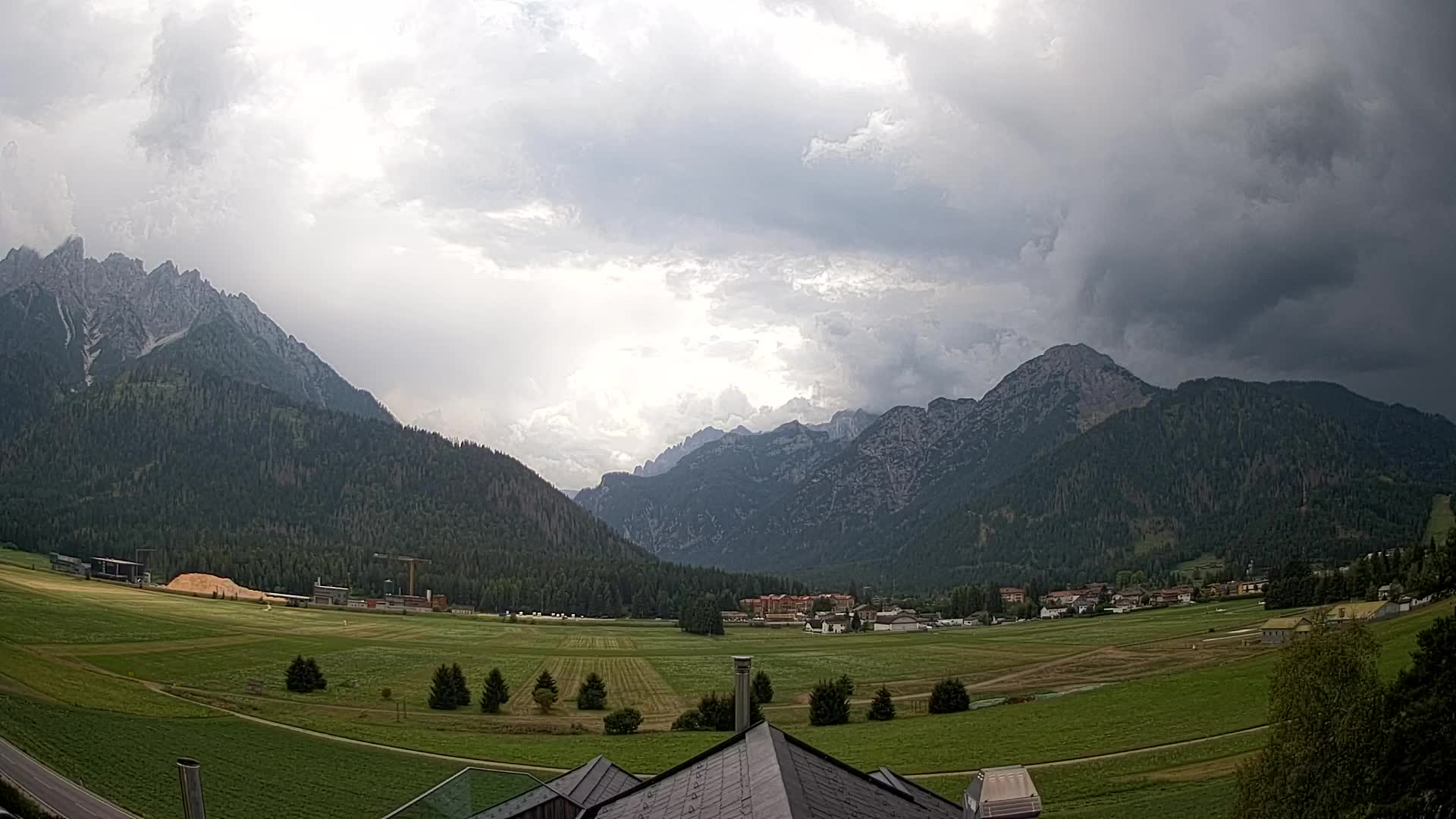 Webcam Toblach Dolomites – Vue depuis l’Hôtel Rosengarten