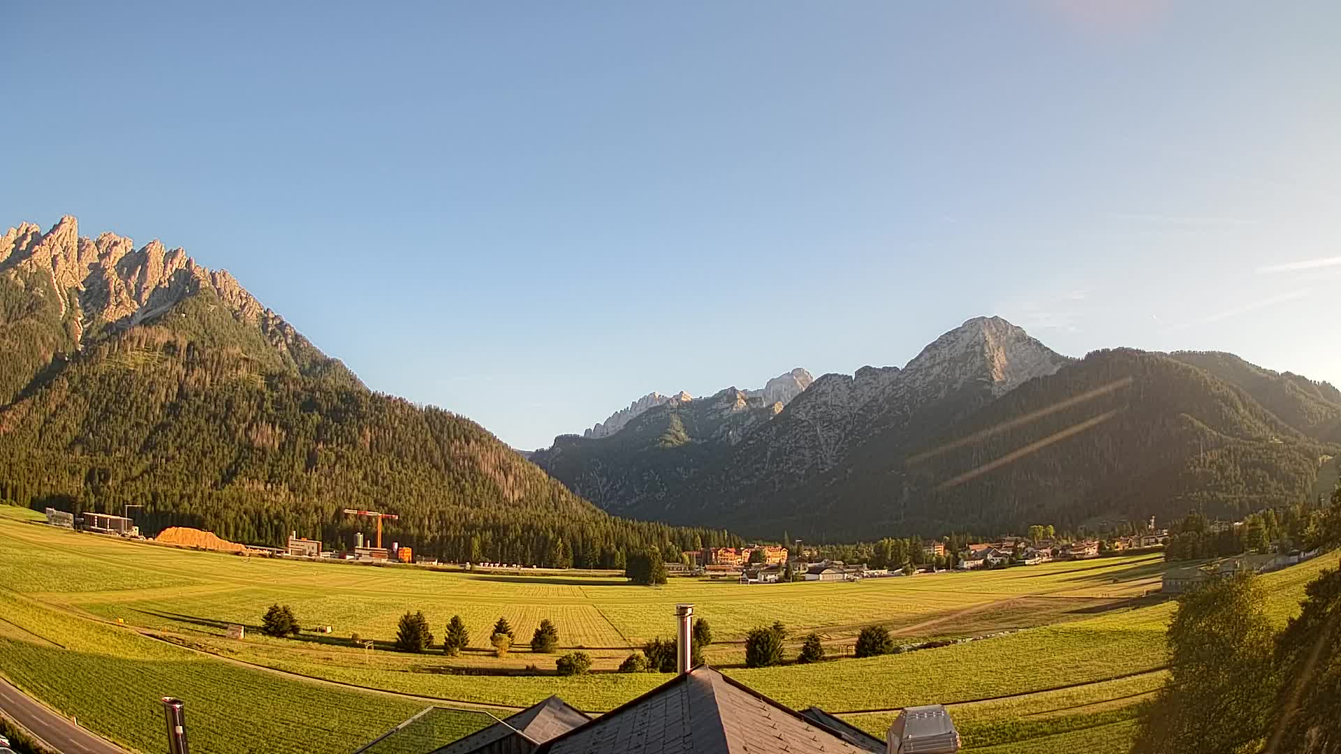 Webcam Toblach Dolomiten – Blick vom Hotel Rosengarten