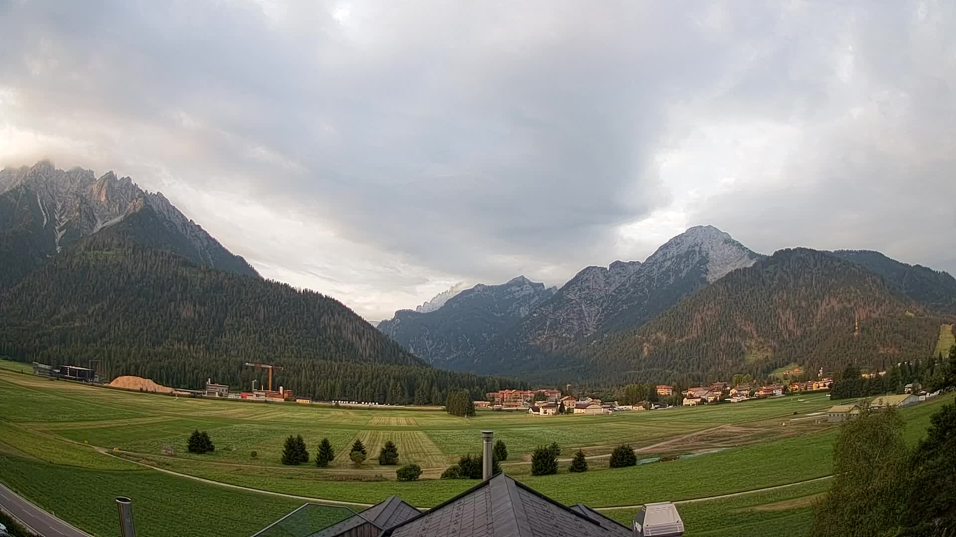 Webcam Toblach Dolomitas – Vista desde el Hotel Rosengarten
