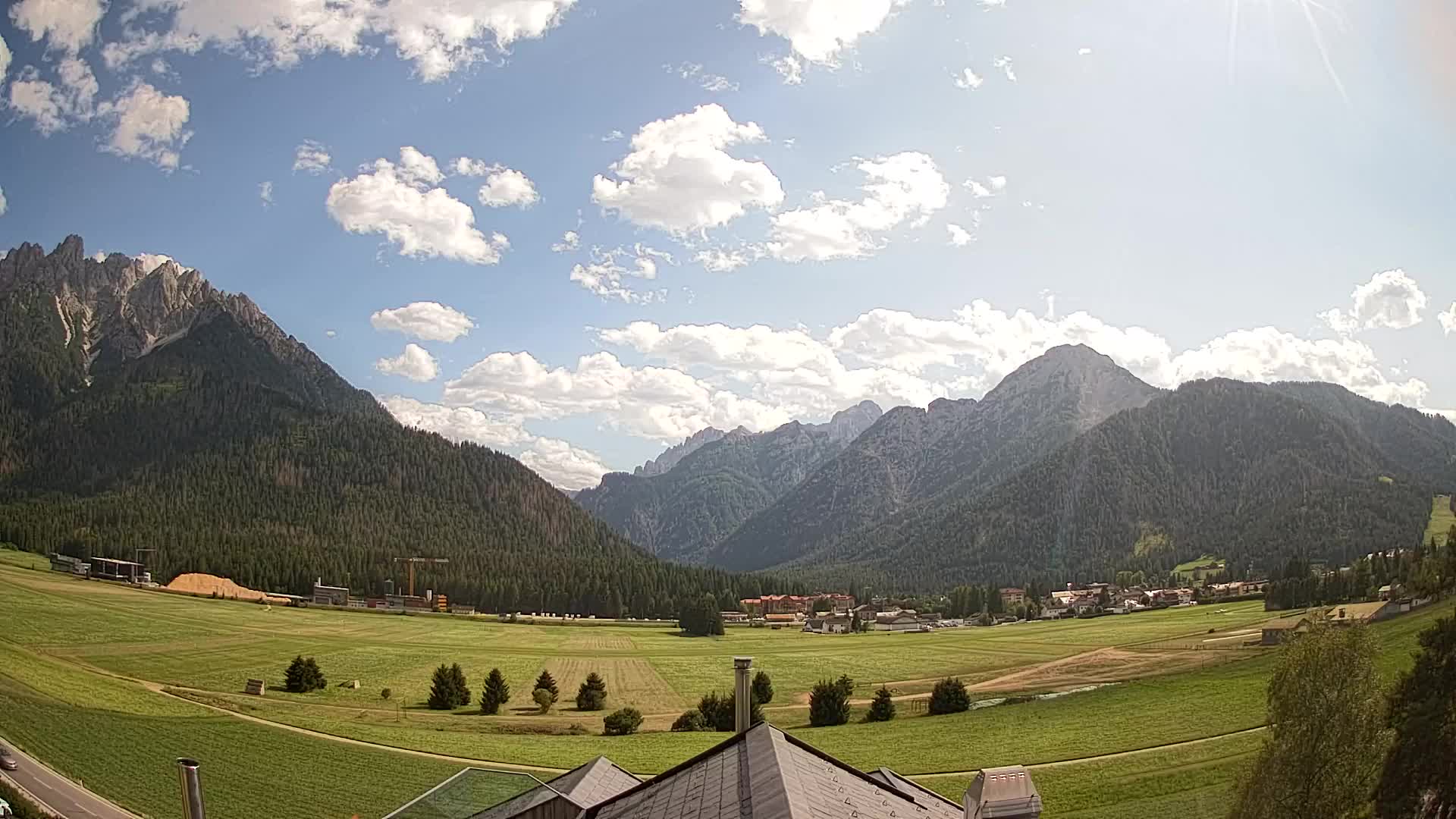 Webcam Toblach Dolomitas – Vista desde el Hotel Rosengarten