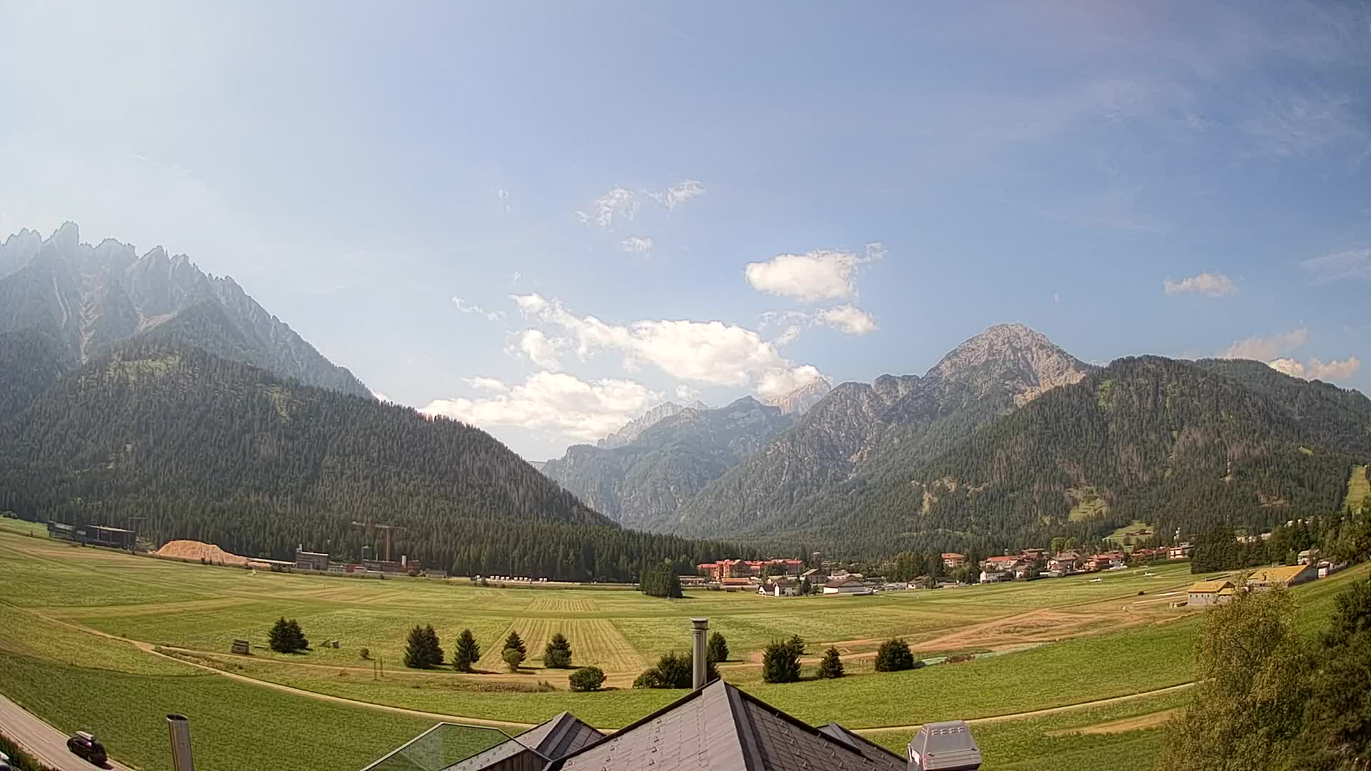 Webcam Dobbiaco Dolomiti – Vista dall’Hotel Rosengarten
