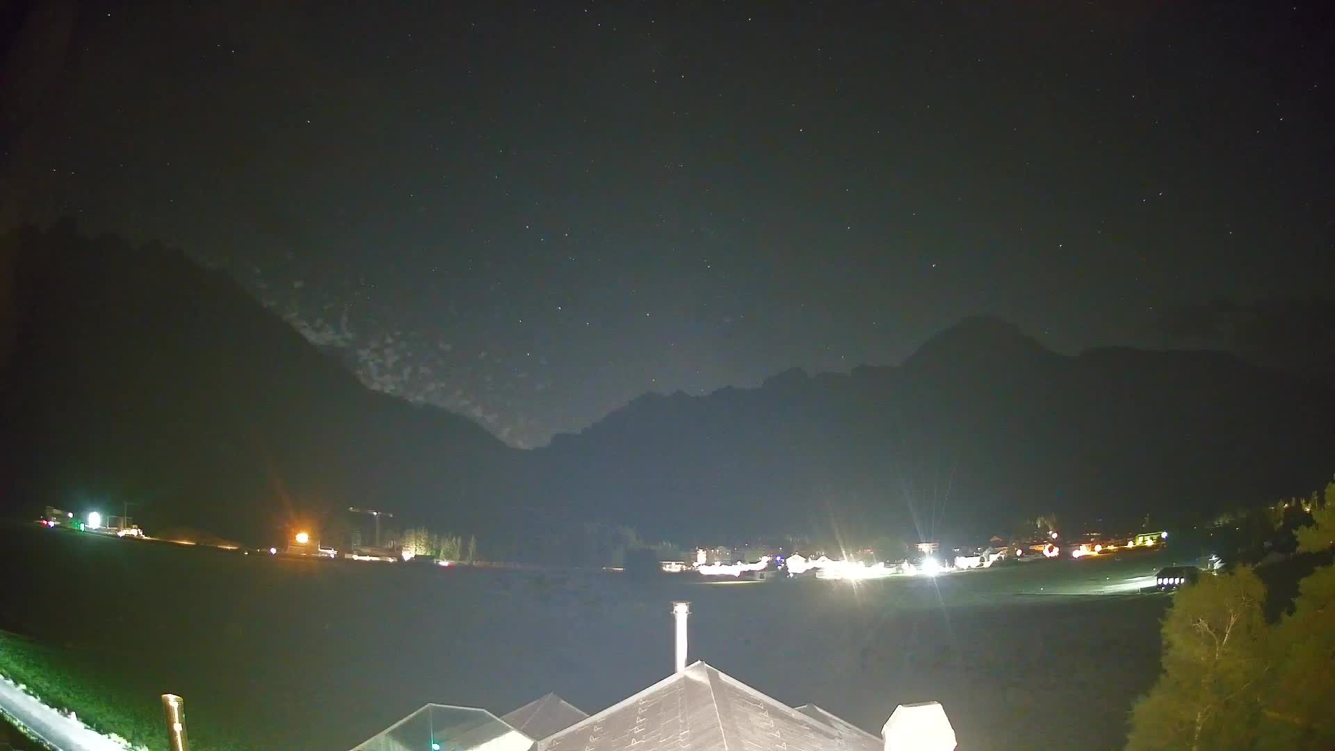Webcam Toblach Dolomites – View from Hotel Rosengarten