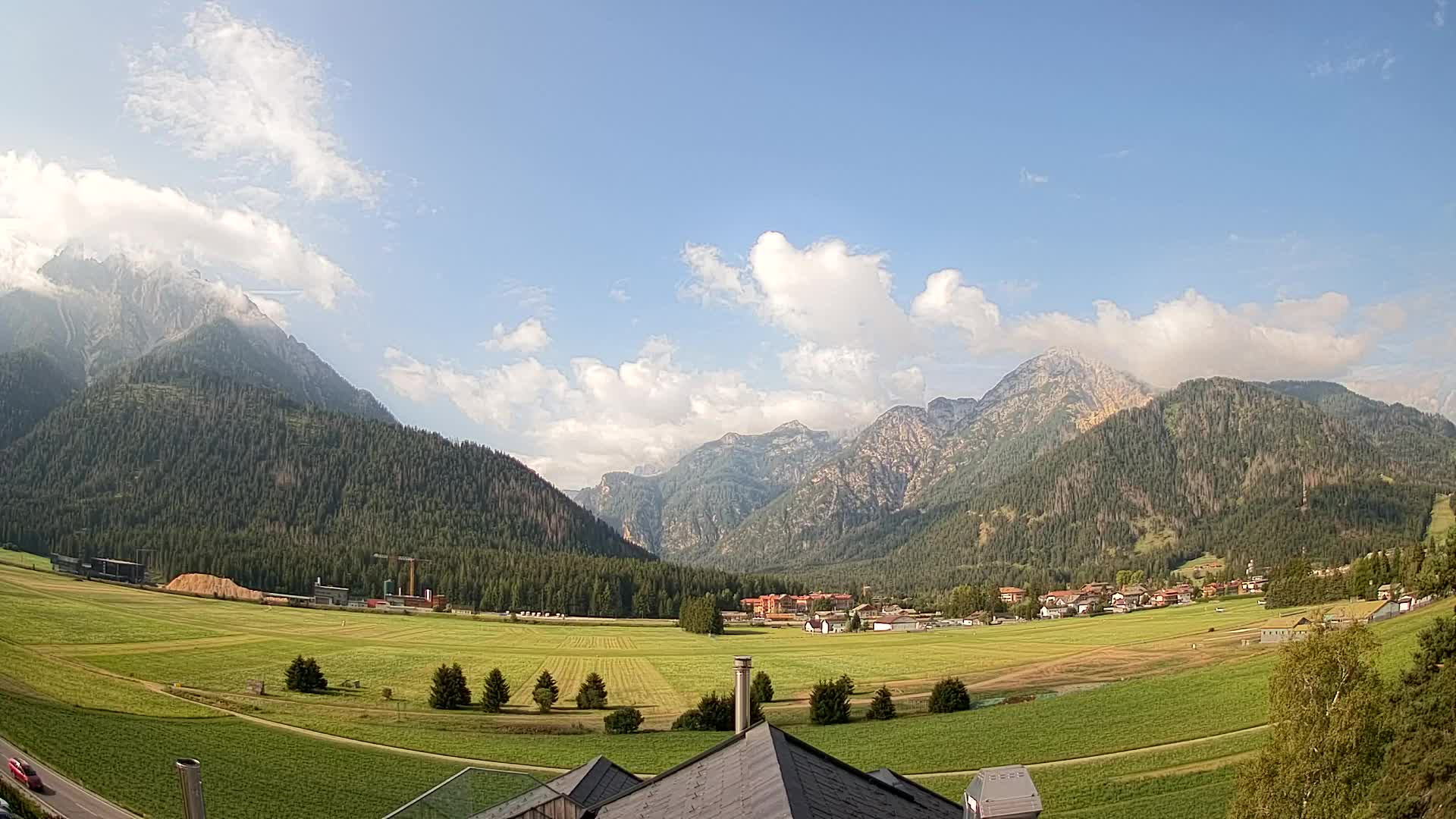Webcam Dobbiaco Dolomiti – Vista dall’Hotel Rosengarten