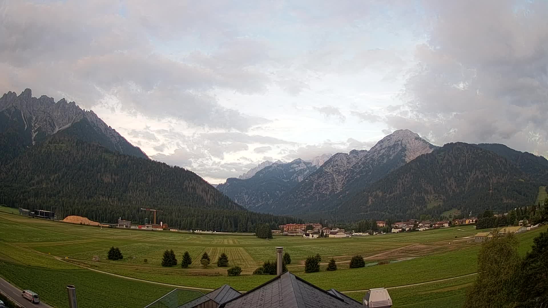 Webcam Toblach Dolomiten – Blick vom Hotel Rosengarten
