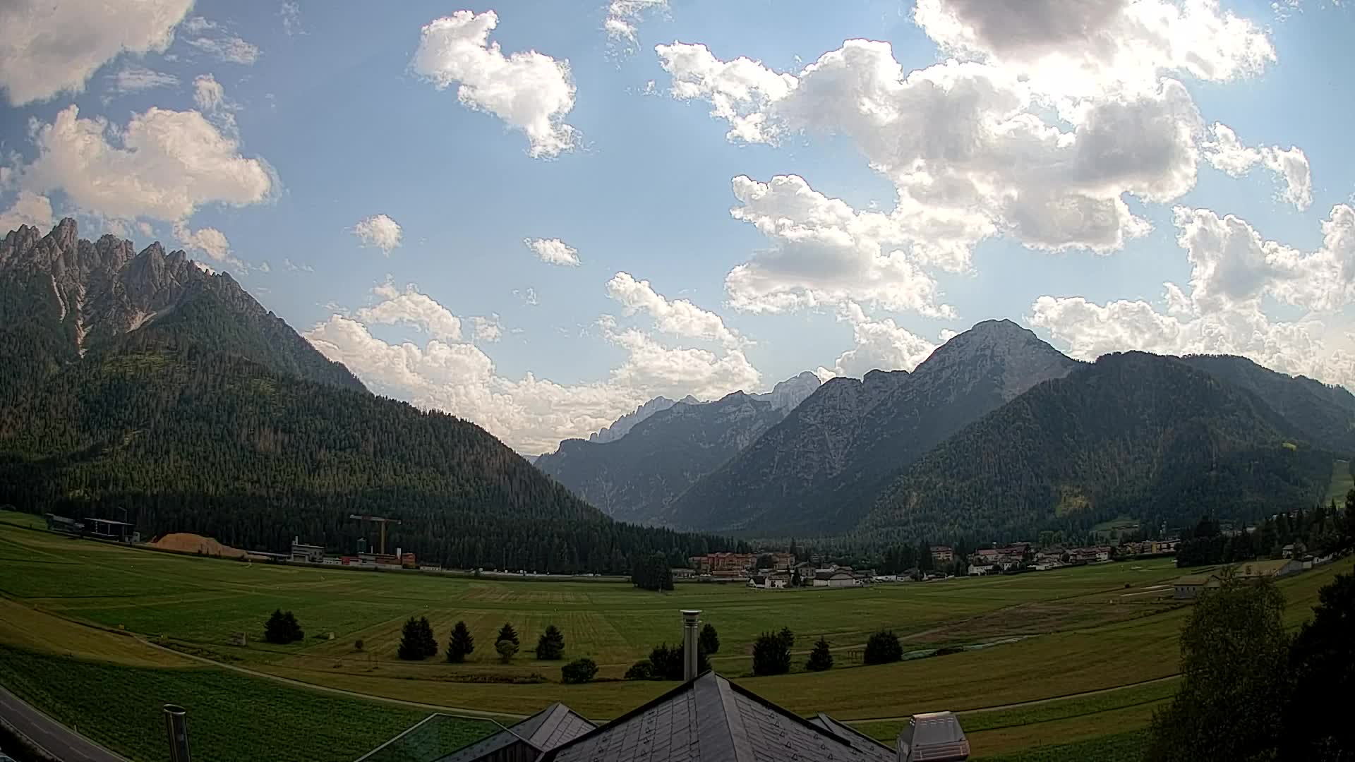 Webcam Toblach Dolomiten – Blick vom Hotel Rosengarten