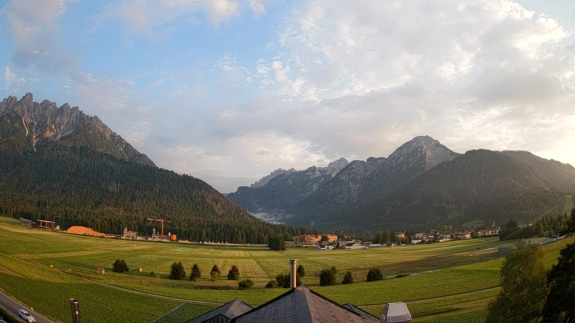 Webcam Toblach Dolomitas – Vista desde el Hotel Rosengarten