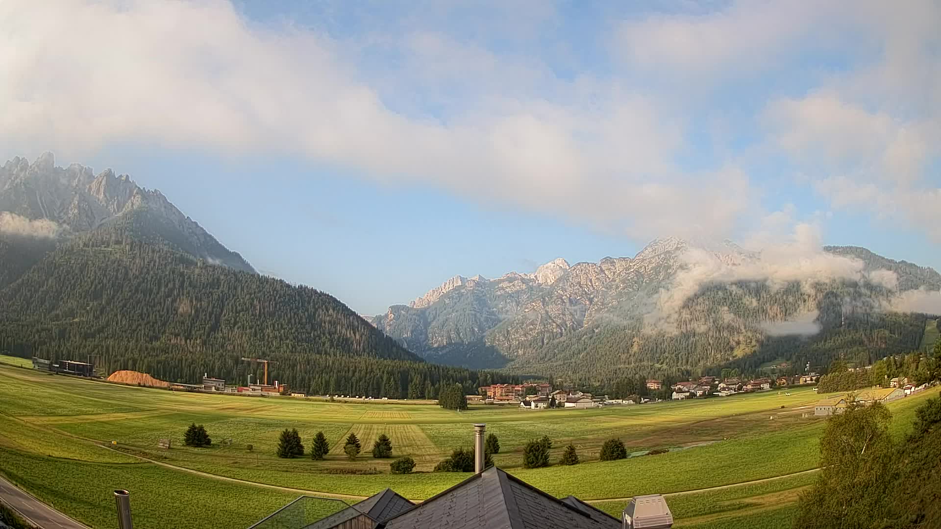 Webcam Toblach Dolomitas – Vista desde el Hotel Rosengarten