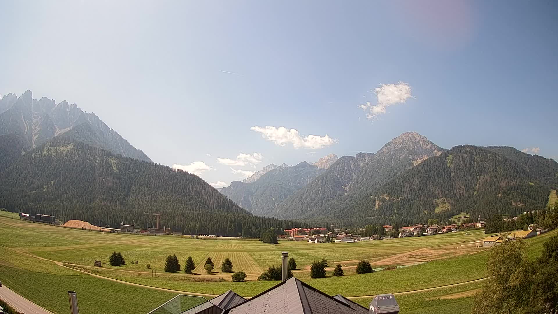 Webcam Toblach Dolomiten – Blick vom Hotel Rosengarten