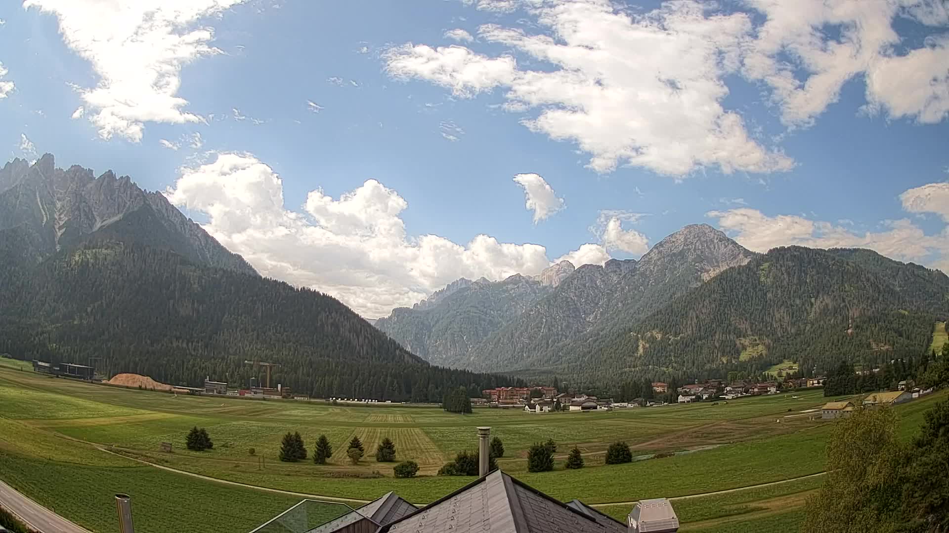 Webcam Toblach Dolomiten – Blick vom Hotel Rosengarten