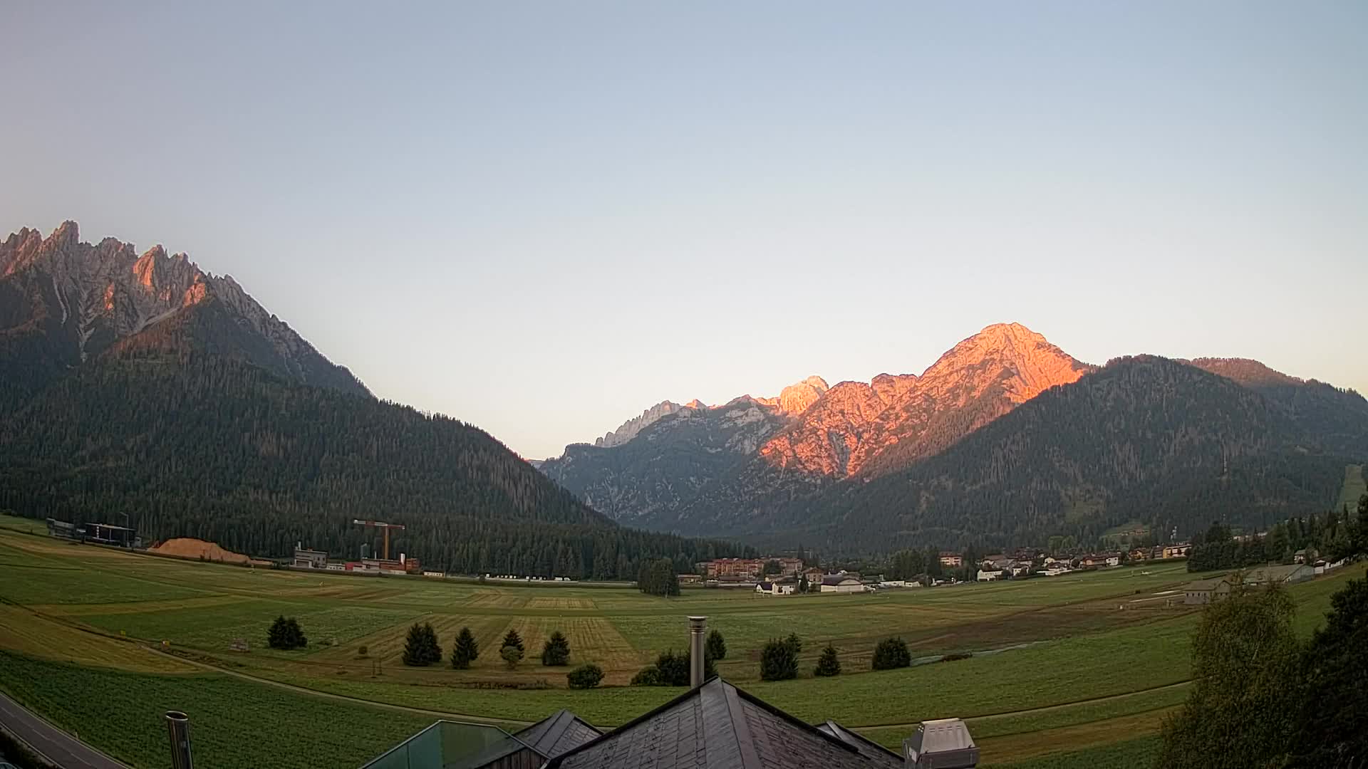 Webcam Toblach Dolomiten – Blick vom Hotel Rosengarten