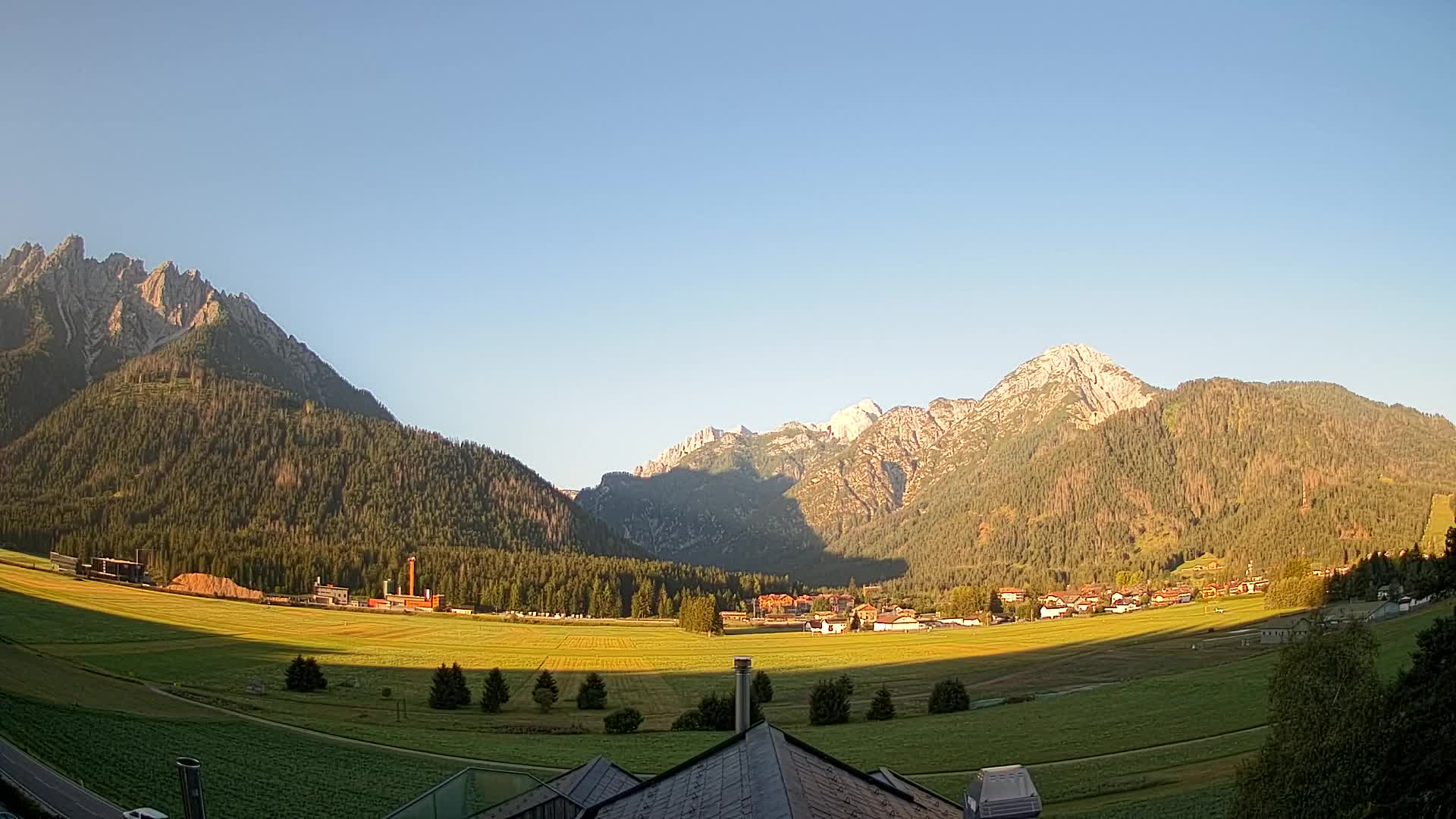 Webcam Toblach Dolomites – Vue depuis l’Hôtel Rosengarten