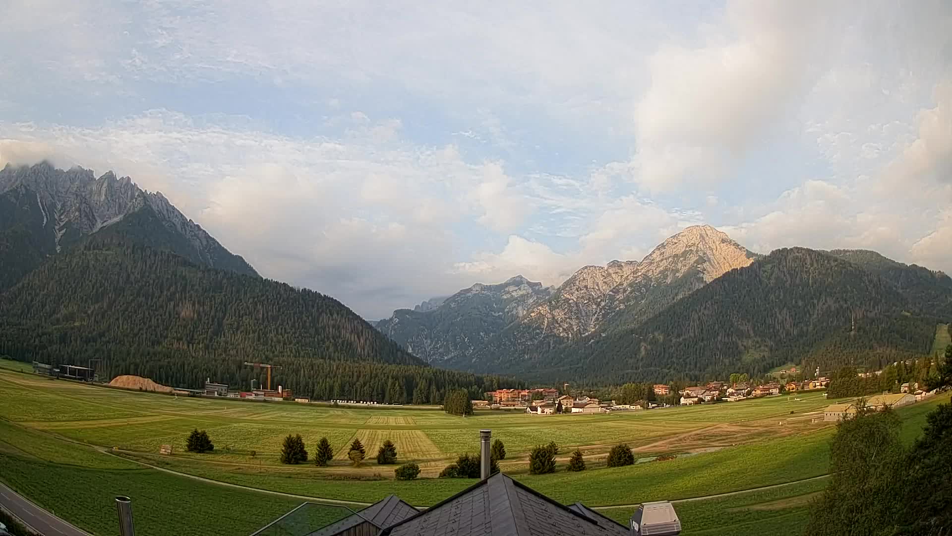Webcam Toblach Dolomiten – Blick vom Hotel Rosengarten