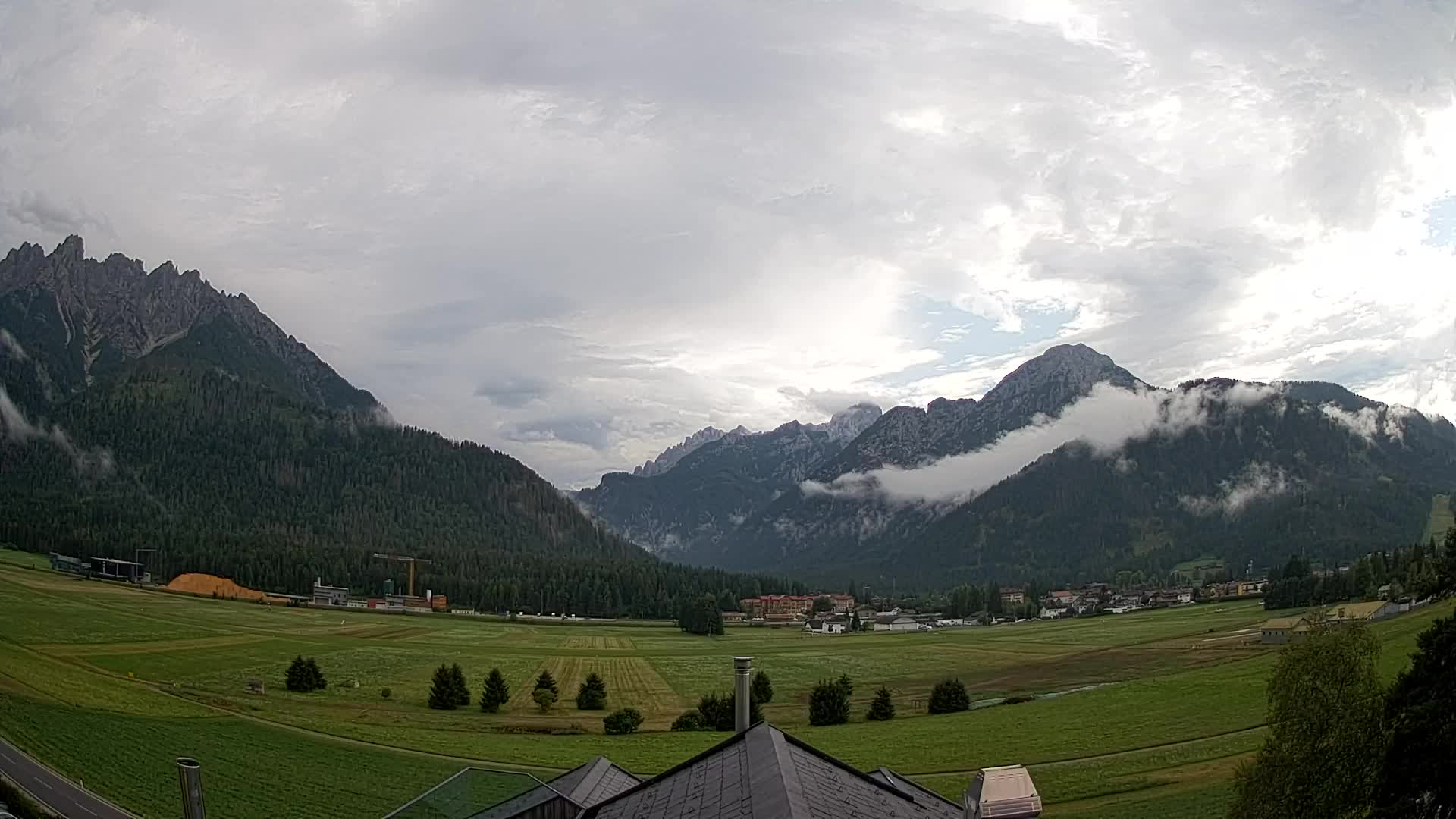 Webcam Toblach Dolomites – Vue depuis l’Hôtel Rosengarten