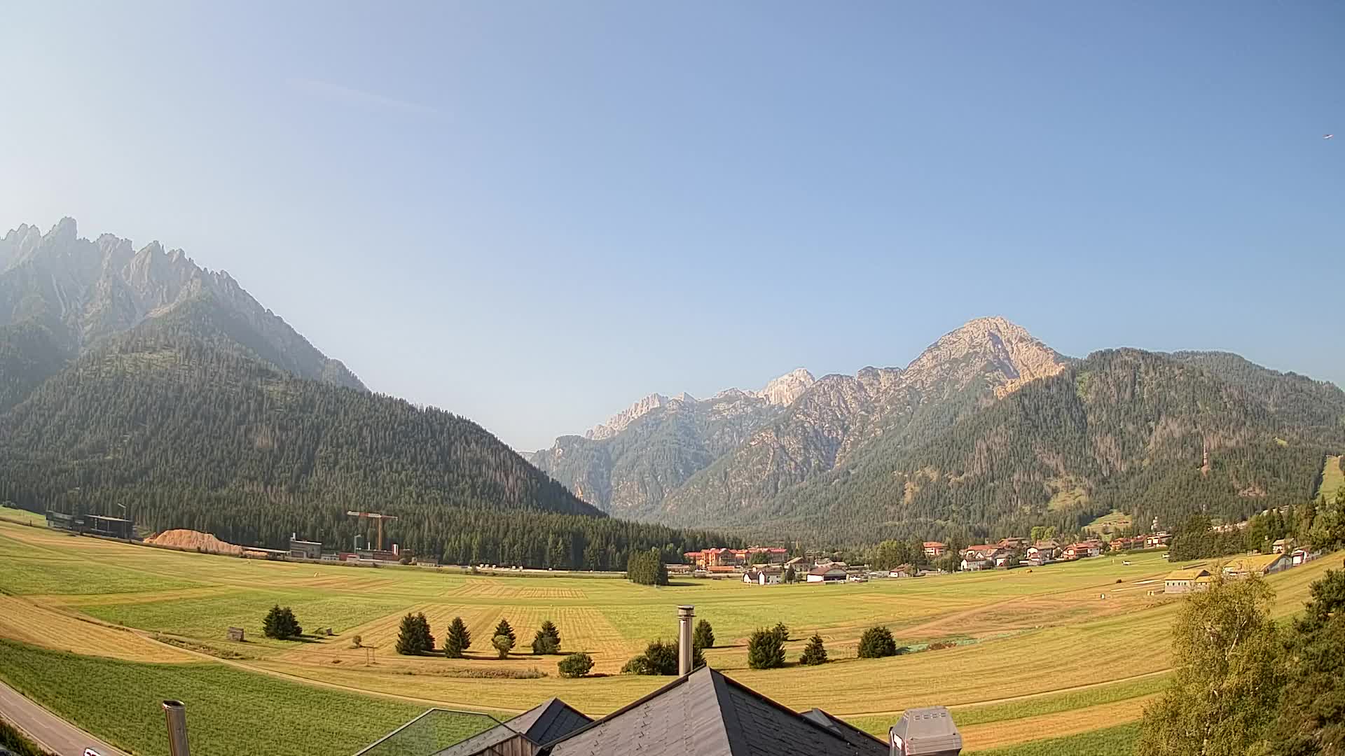 Webcam Toblach Dolomiten – Blick vom Hotel Rosengarten