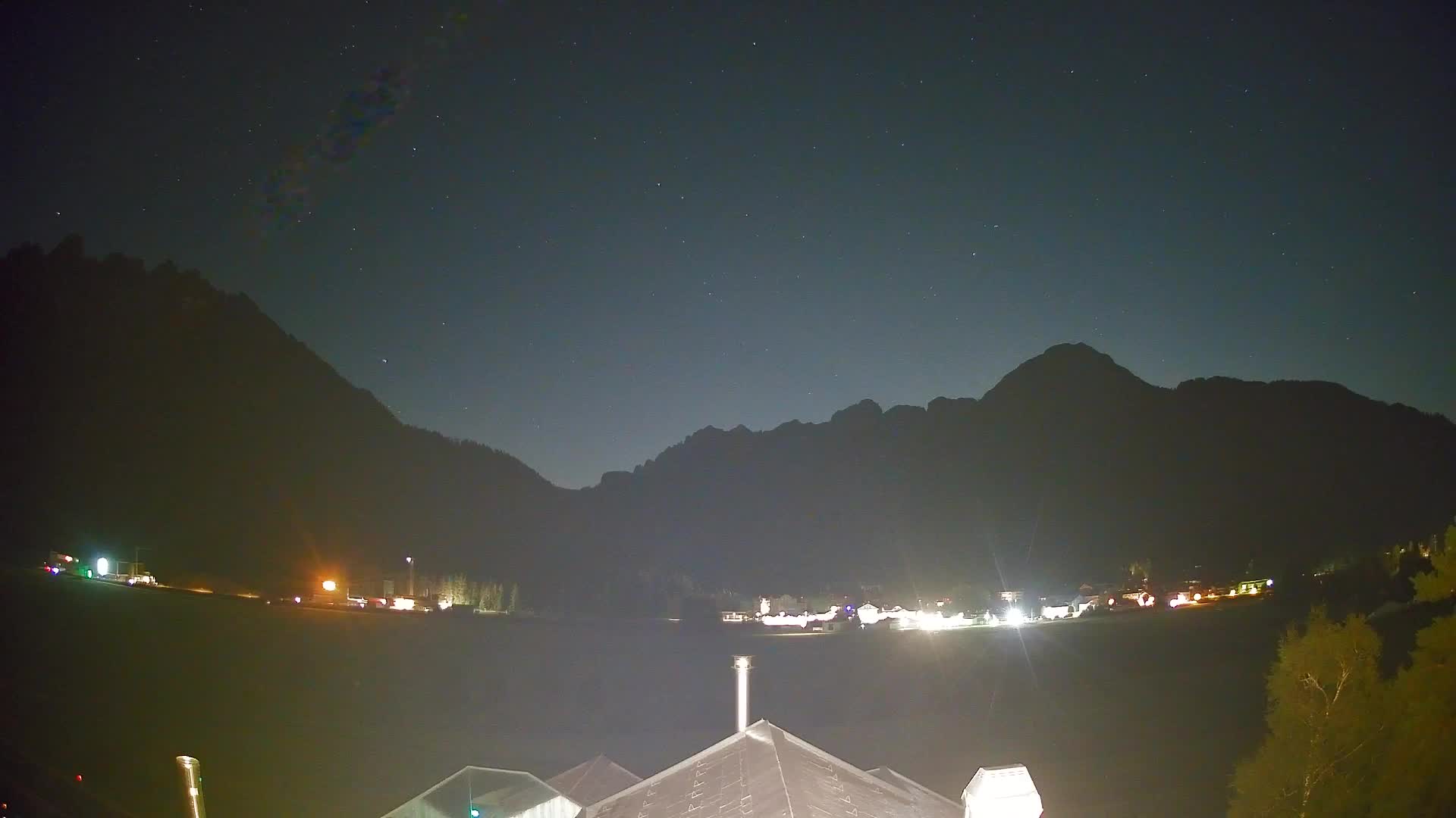 Web kamera Toblach Dolomiti – Pogled s Hotela Rosengarten