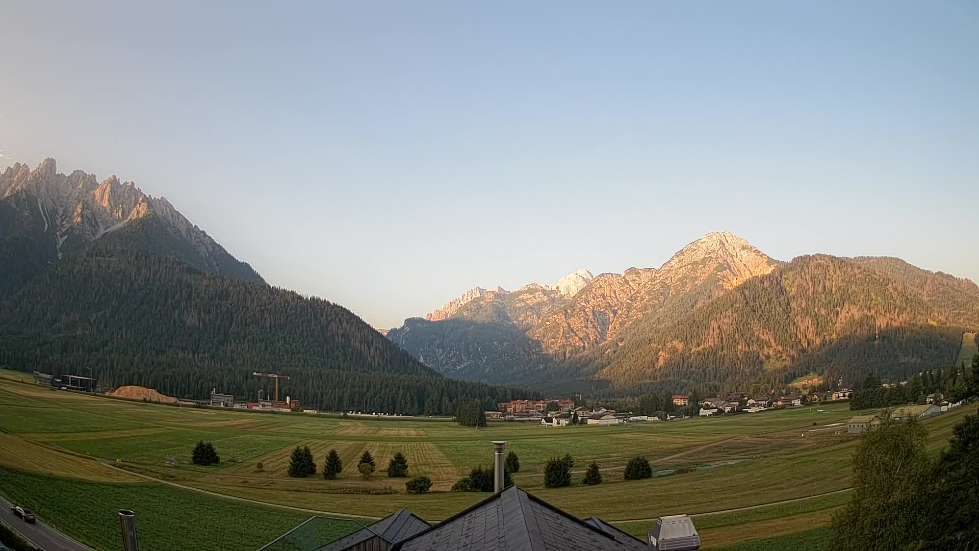 Webcam Toblach Dolomitas – Vista desde el Hotel Rosengarten
