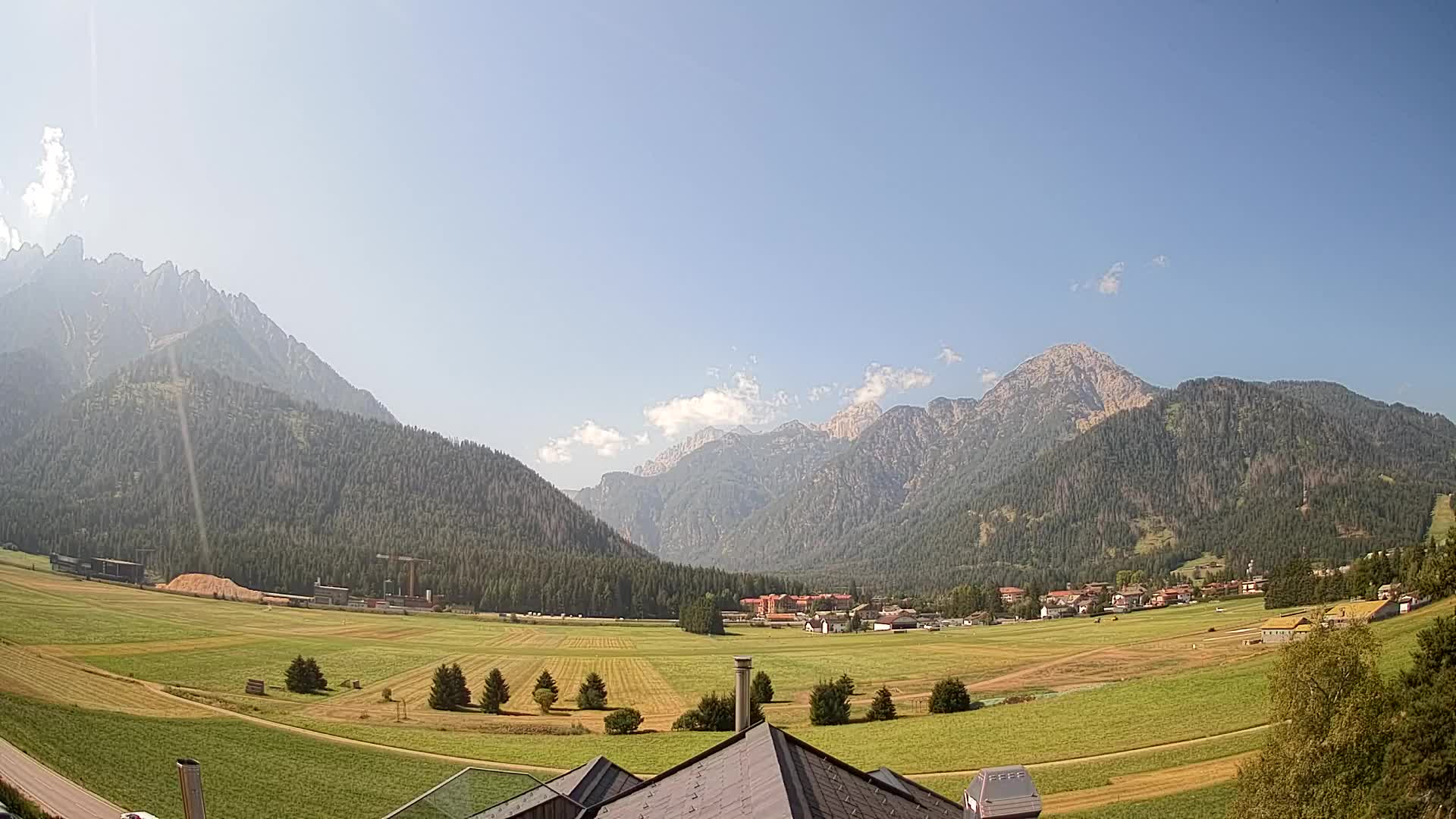 Webcam Toblach Dolomitas – Vista desde el Hotel Rosengarten