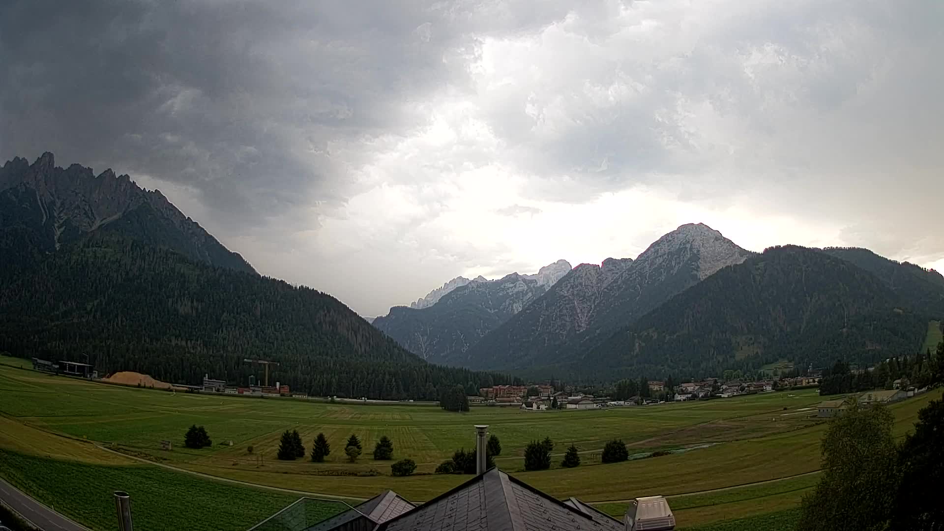 Webcam Toblach Dolomites – Vue depuis l’Hôtel Rosengarten