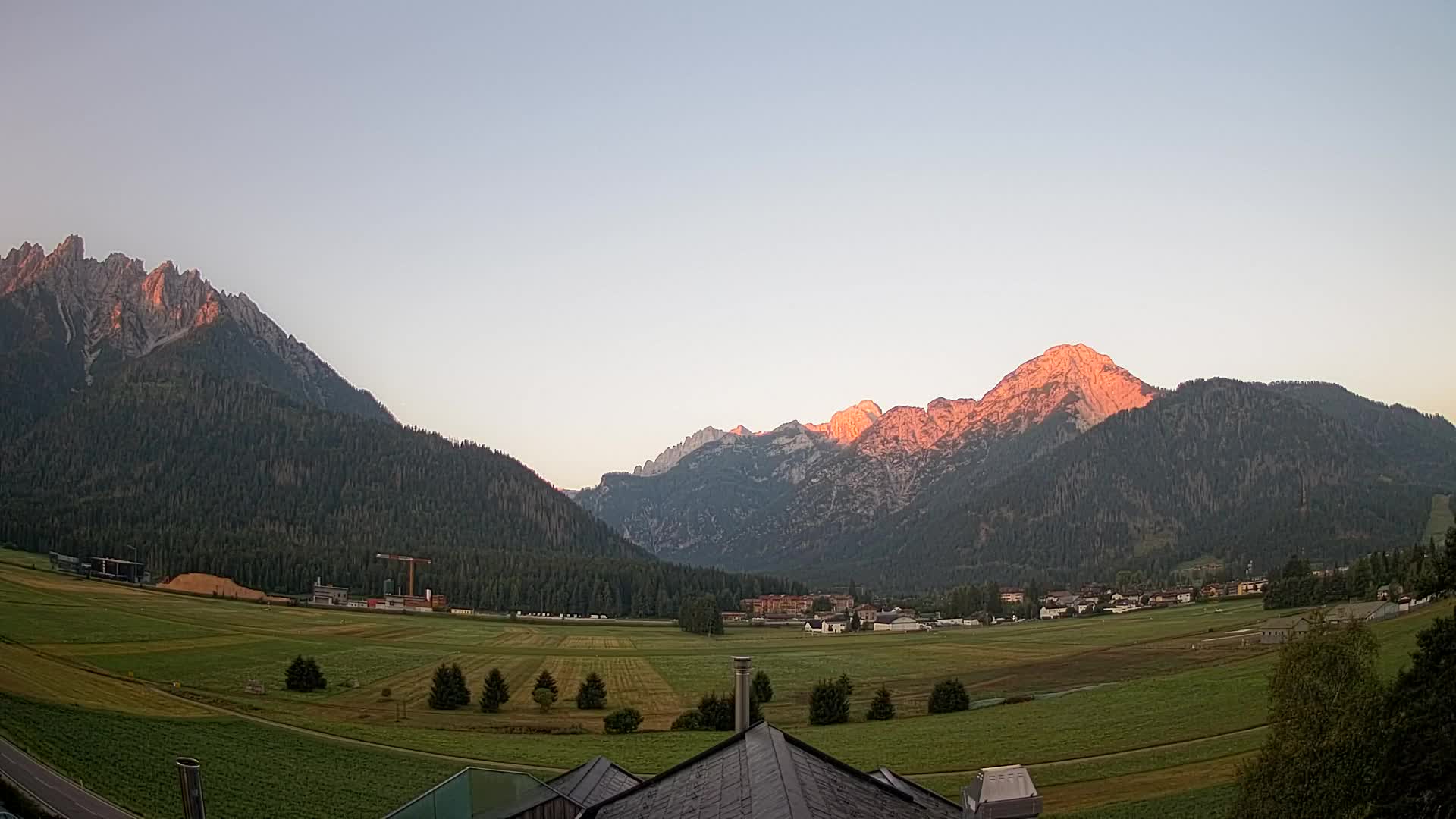 Webcam Toblach Dolomiten – Blick vom Hotel Rosengarten