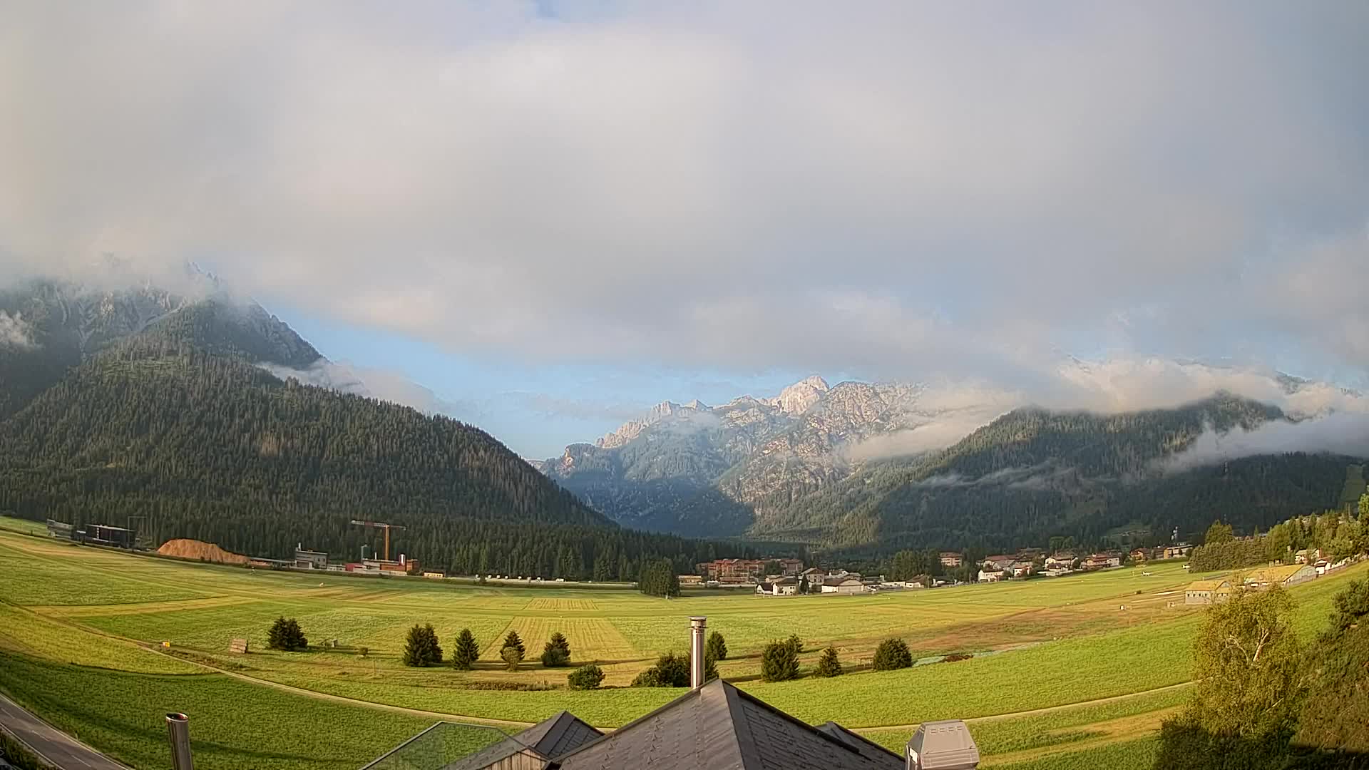 Webcam Toblach Dolomiten – Blick vom Hotel Rosengarten