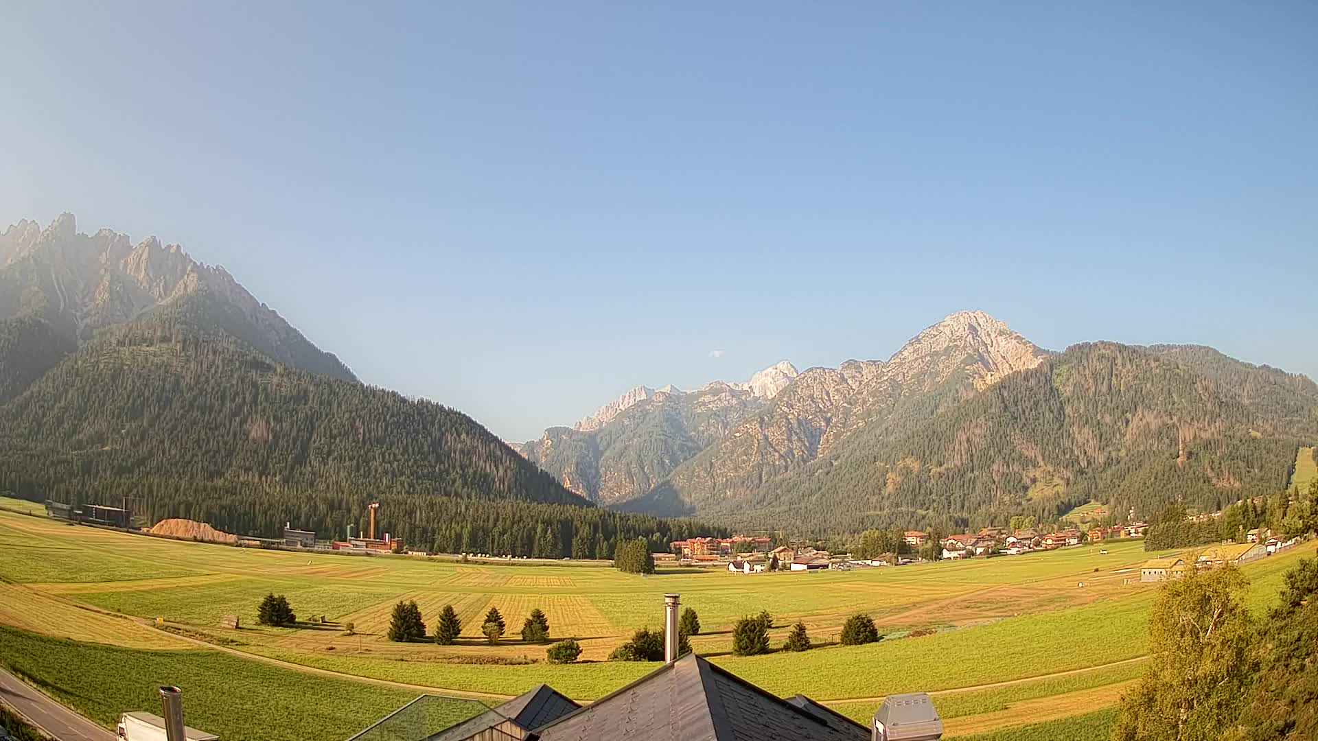Webcam Dobbiaco Dolomiti – Vista dall’Hotel Rosengarten
