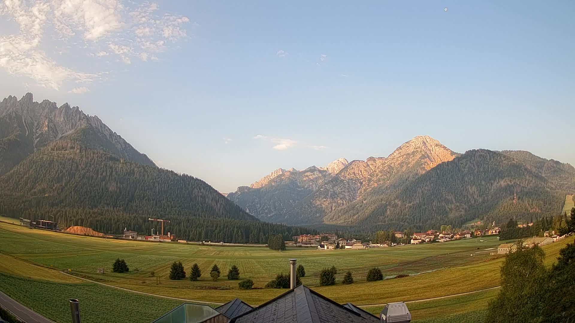 Webcam Toblach Dolomitas – Vista desde el Hotel Rosengarten