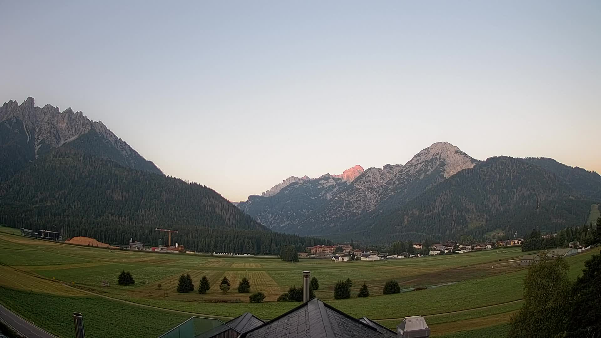 Webcam Toblach Dolomitas – Vista desde el Hotel Rosengarten