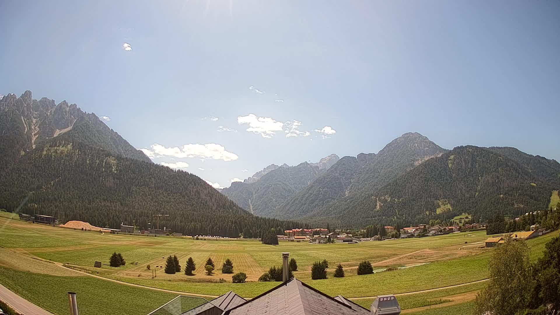 Webcam Toblach Dolomites – Vue depuis l’Hôtel Rosengarten