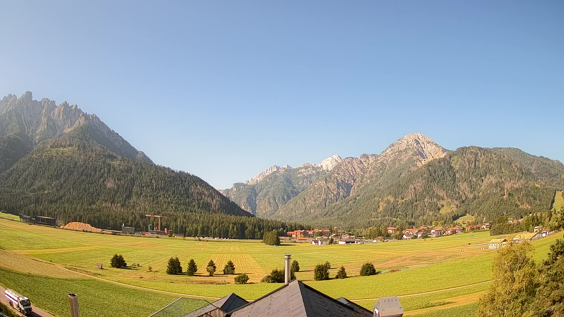 Webcam Toblach Dolomitas – Vista desde el Hotel Rosengarten
