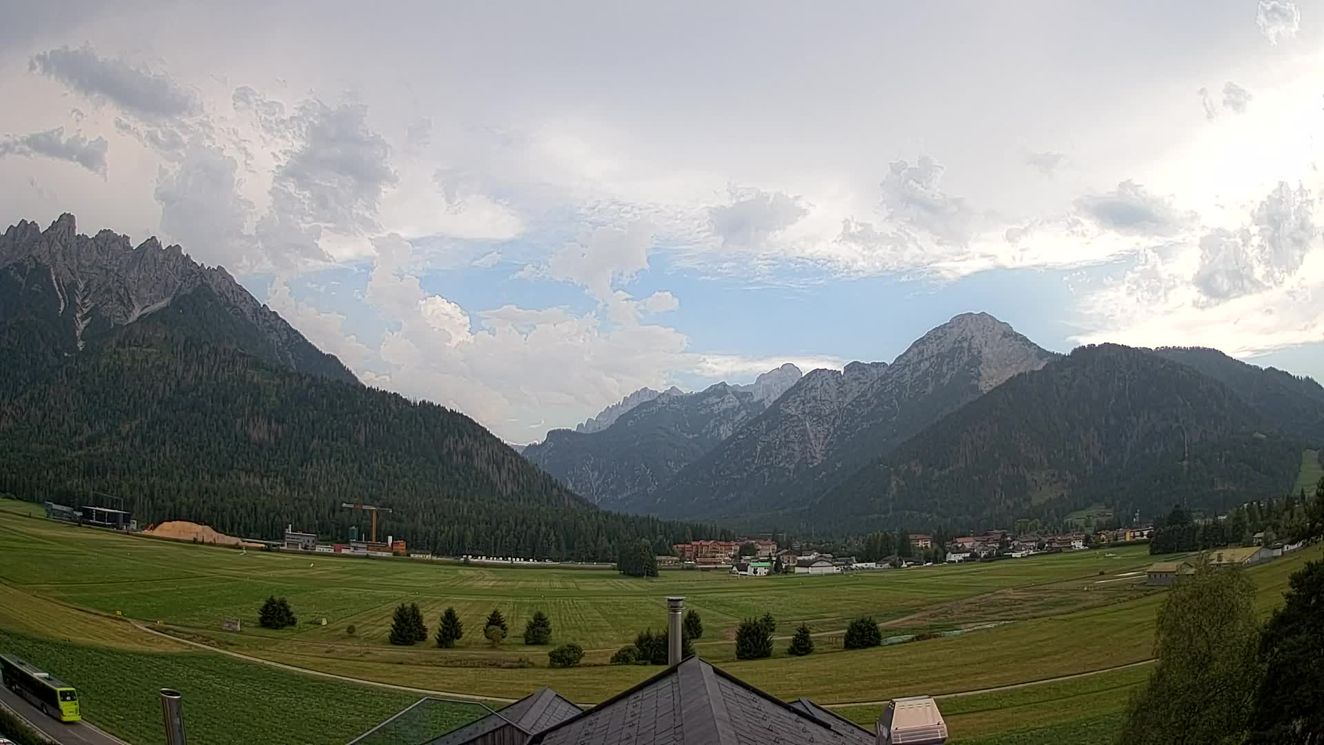 Webcam Toblach Dolomitas – Vista desde el Hotel Rosengarten
