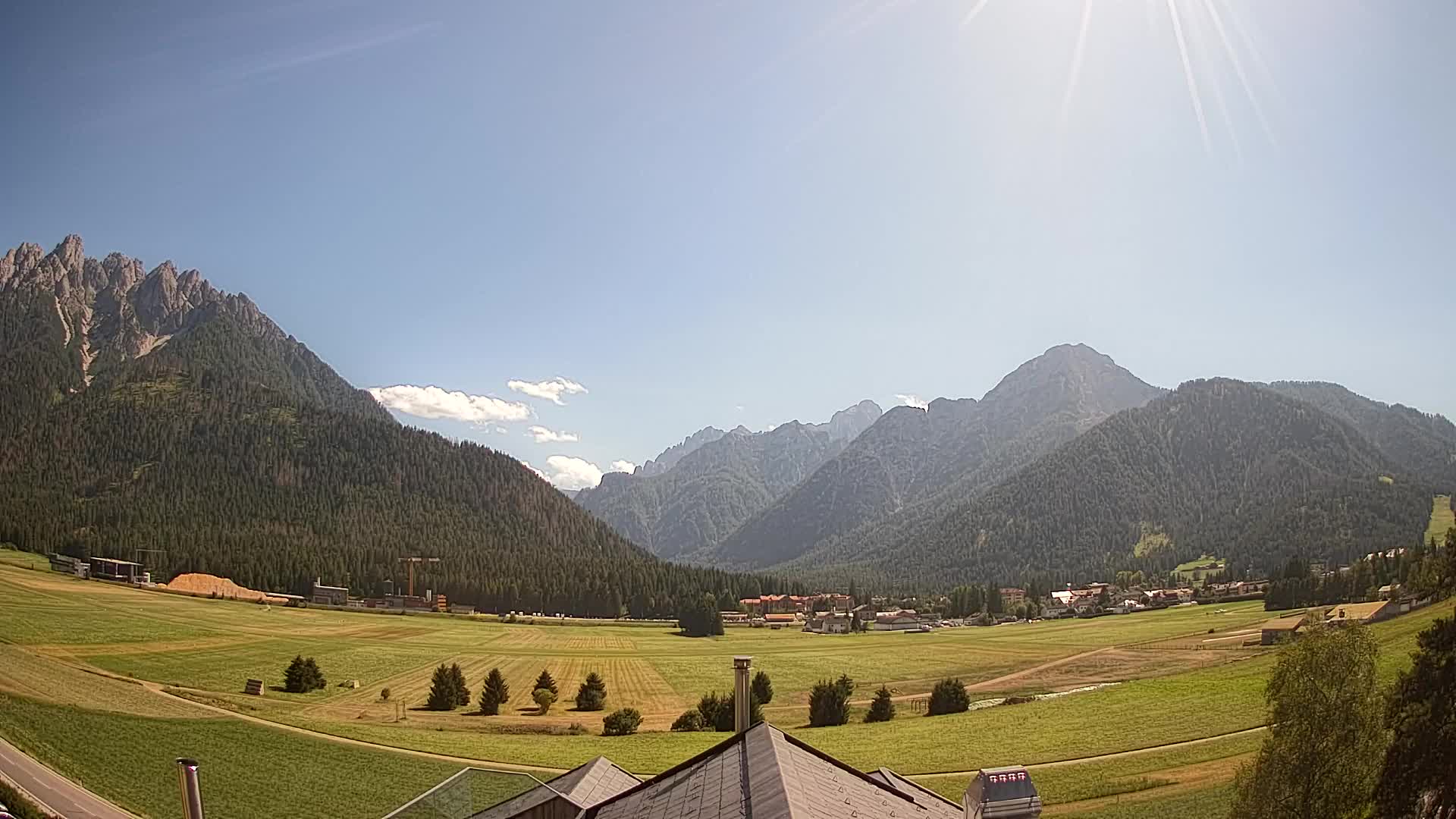 Webcam Dobbiaco Dolomiti – Vista dall’Hotel Rosengarten