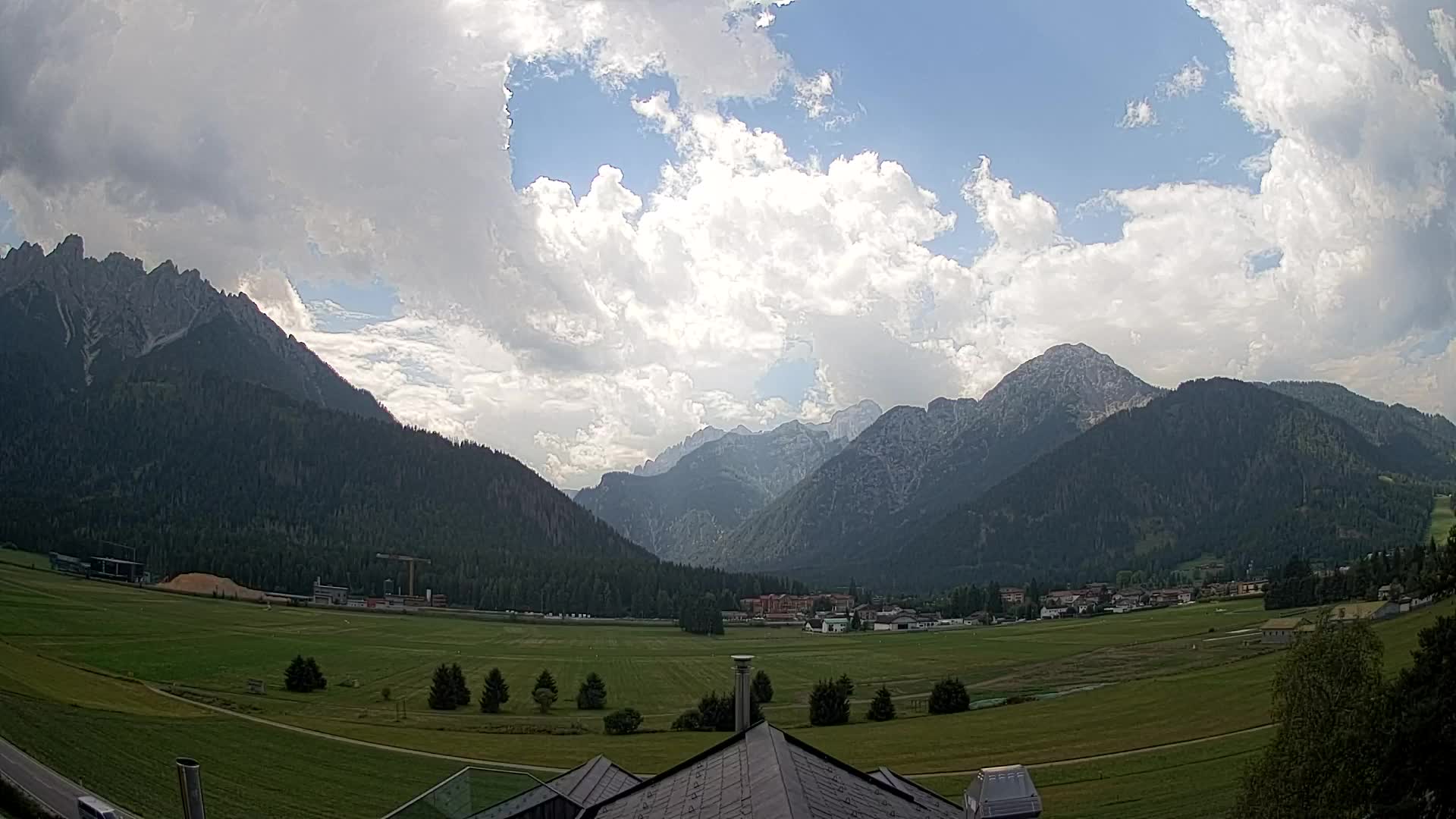Webcam Toblach Dolomitas – Vista desde el Hotel Rosengarten
