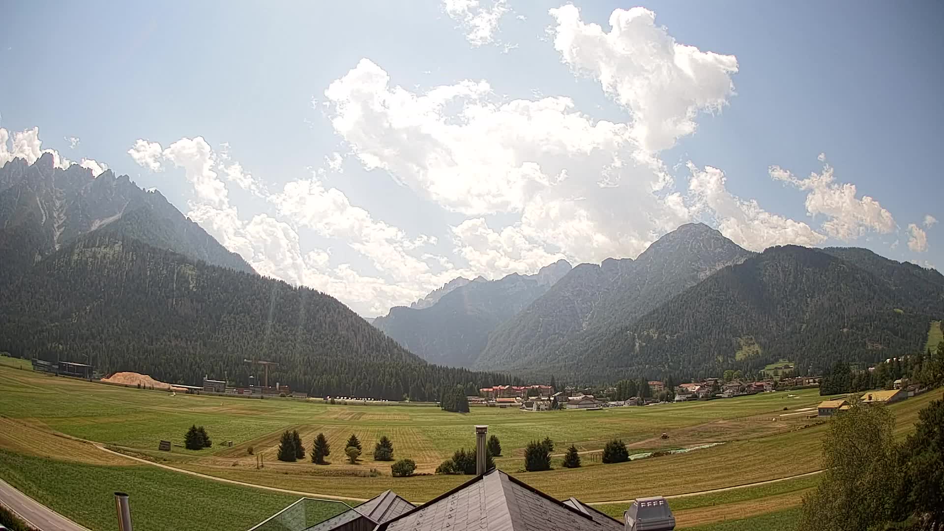 Webcam Toblach Dolomitas – Vista desde el Hotel Rosengarten