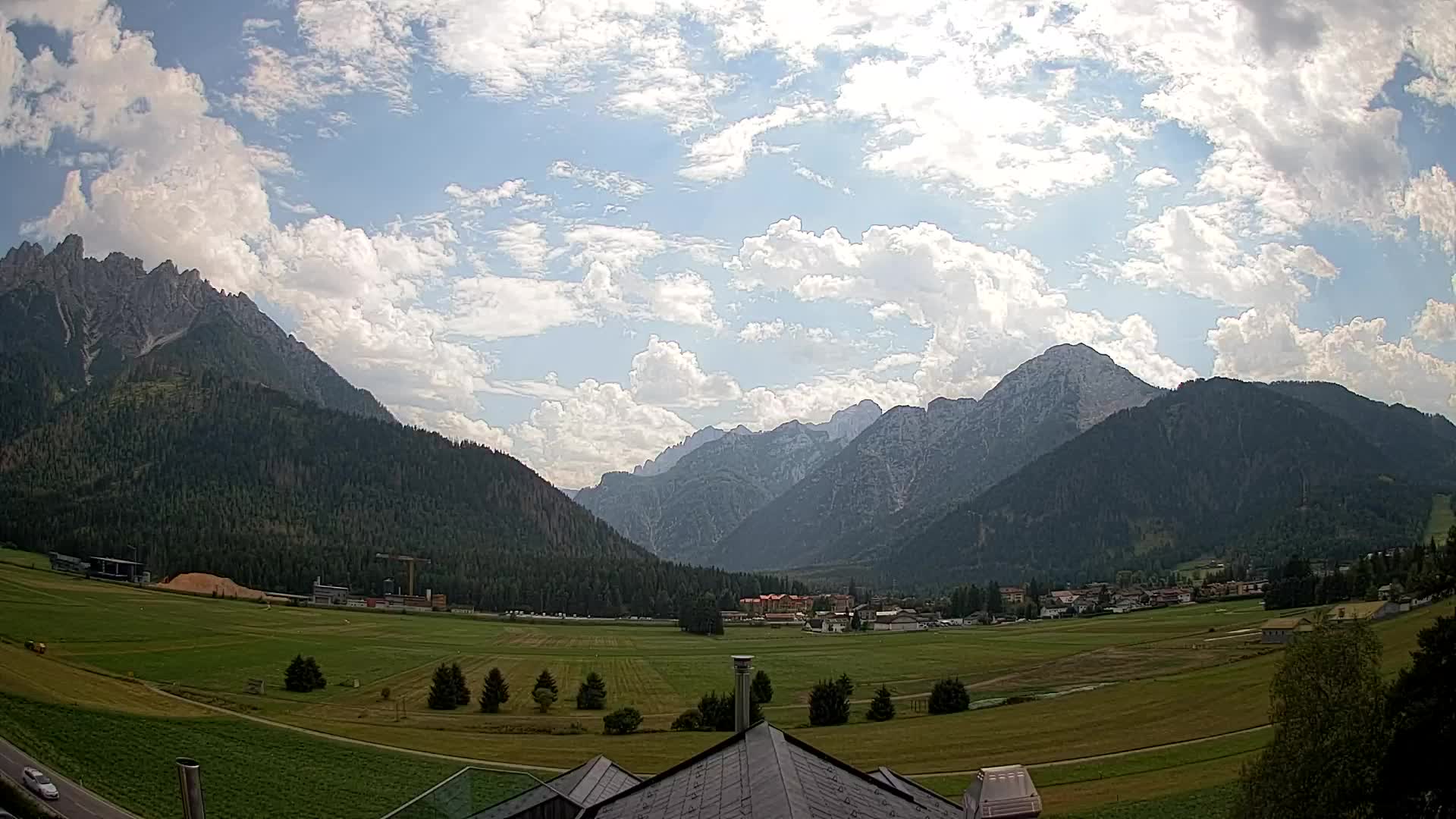 Webcam Dobbiaco Dolomiti – Vista dall’Hotel Rosengarten