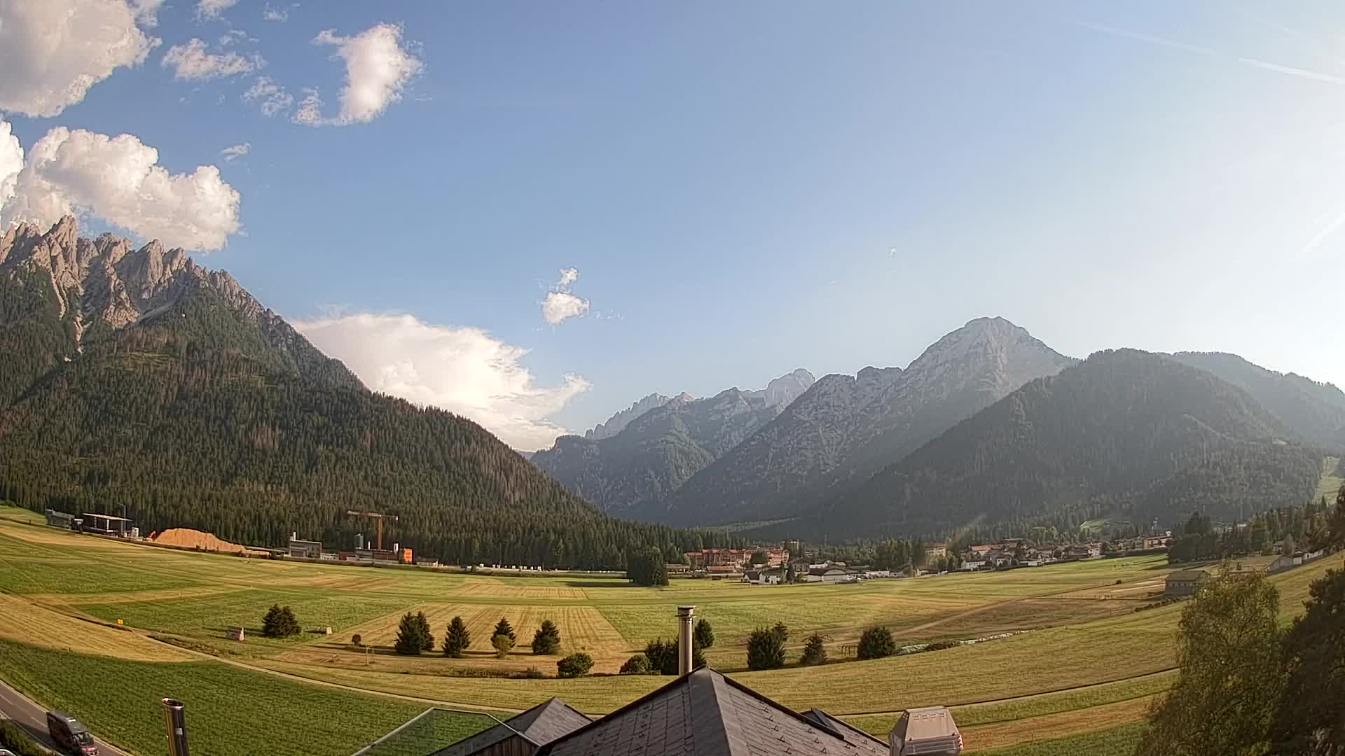Webcam Toblach Dolomiten – Blick vom Hotel Rosengarten