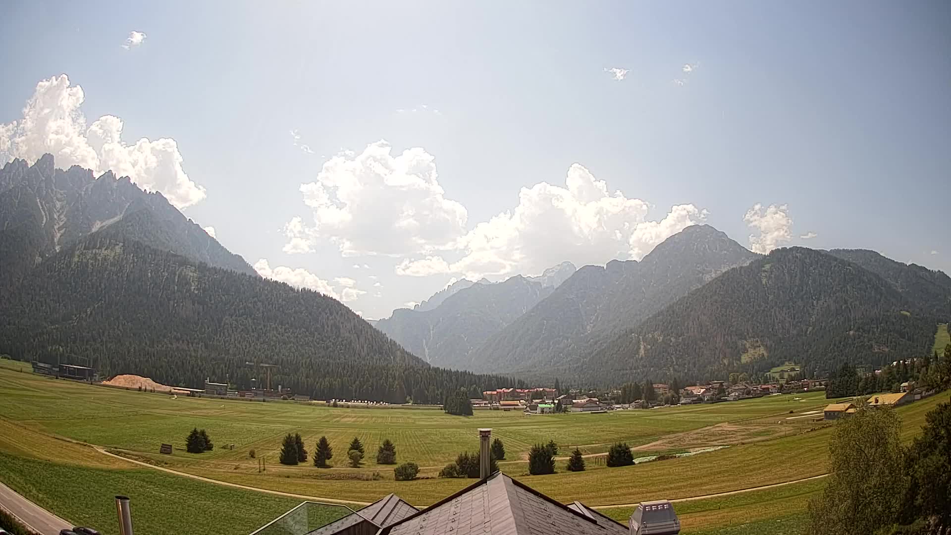 Webcam Dobbiaco Dolomiti – Vista dall’Hotel Rosengarten