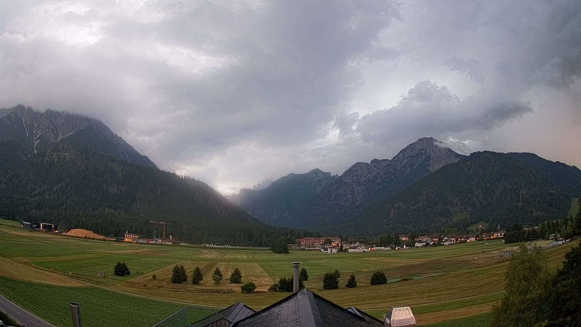 Webcam Toblach Dolomiten – Blick vom Hotel Rosengarten