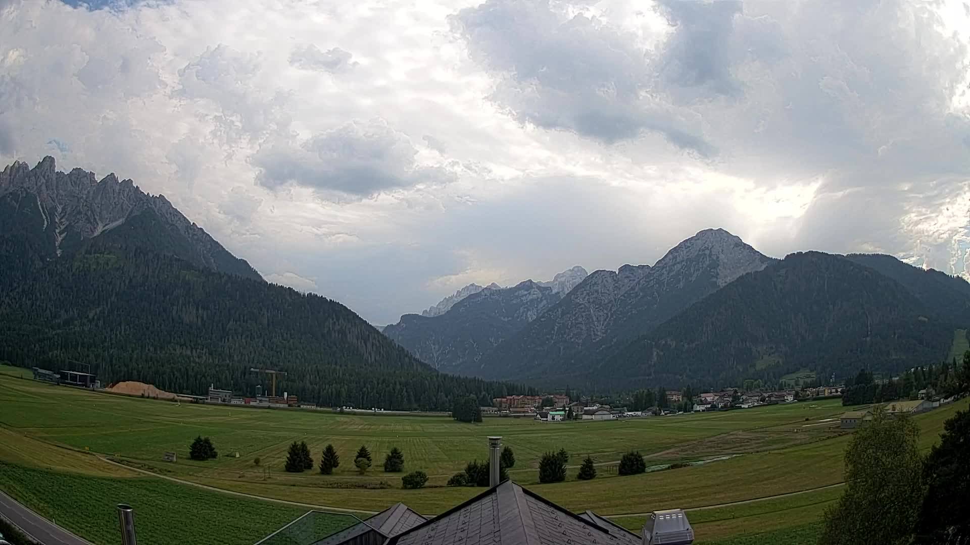 Webcam Toblach Dolomiten – Blick vom Hotel Rosengarten