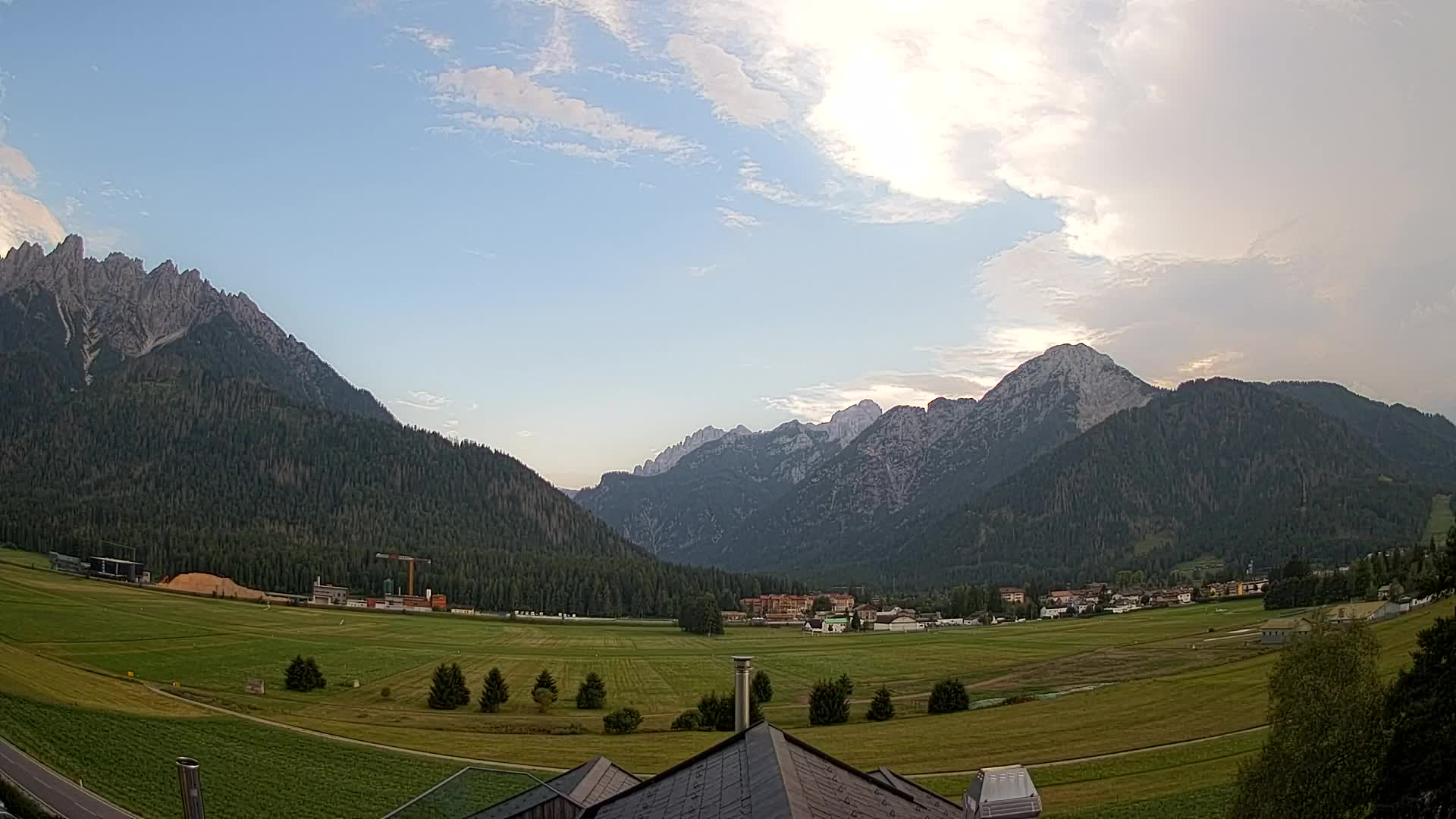 Webcam Toblach Dolomiten – Blick vom Hotel Rosengarten