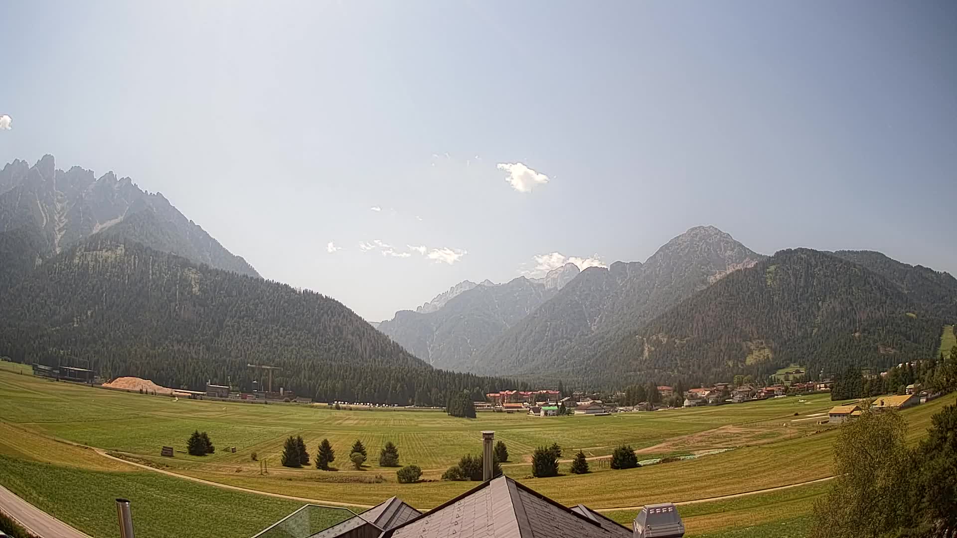 Webcam Toblach Dolomiten – Blick vom Hotel Rosengarten