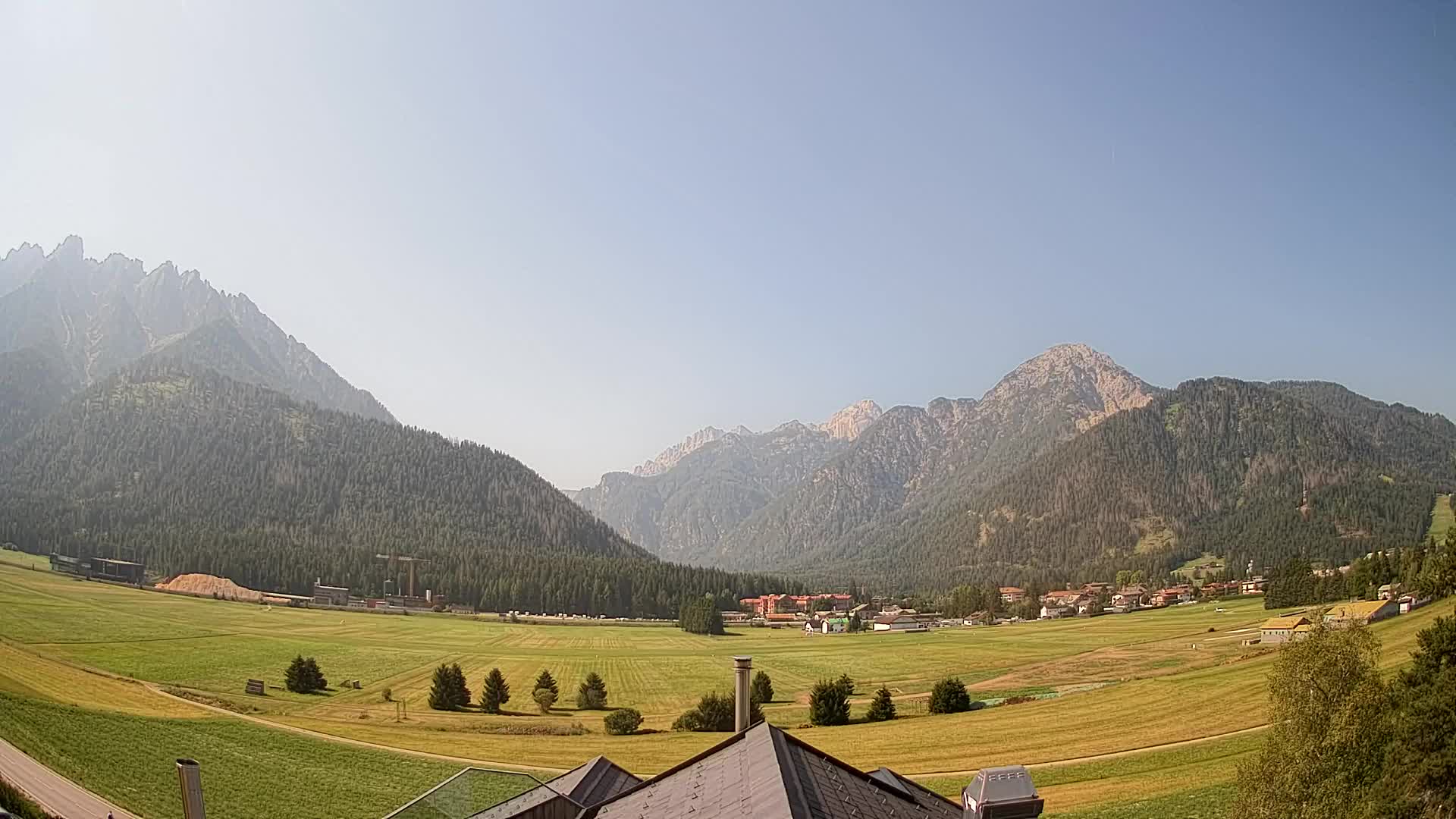 Webcam Toblach Dolomiten – Blick vom Hotel Rosengarten