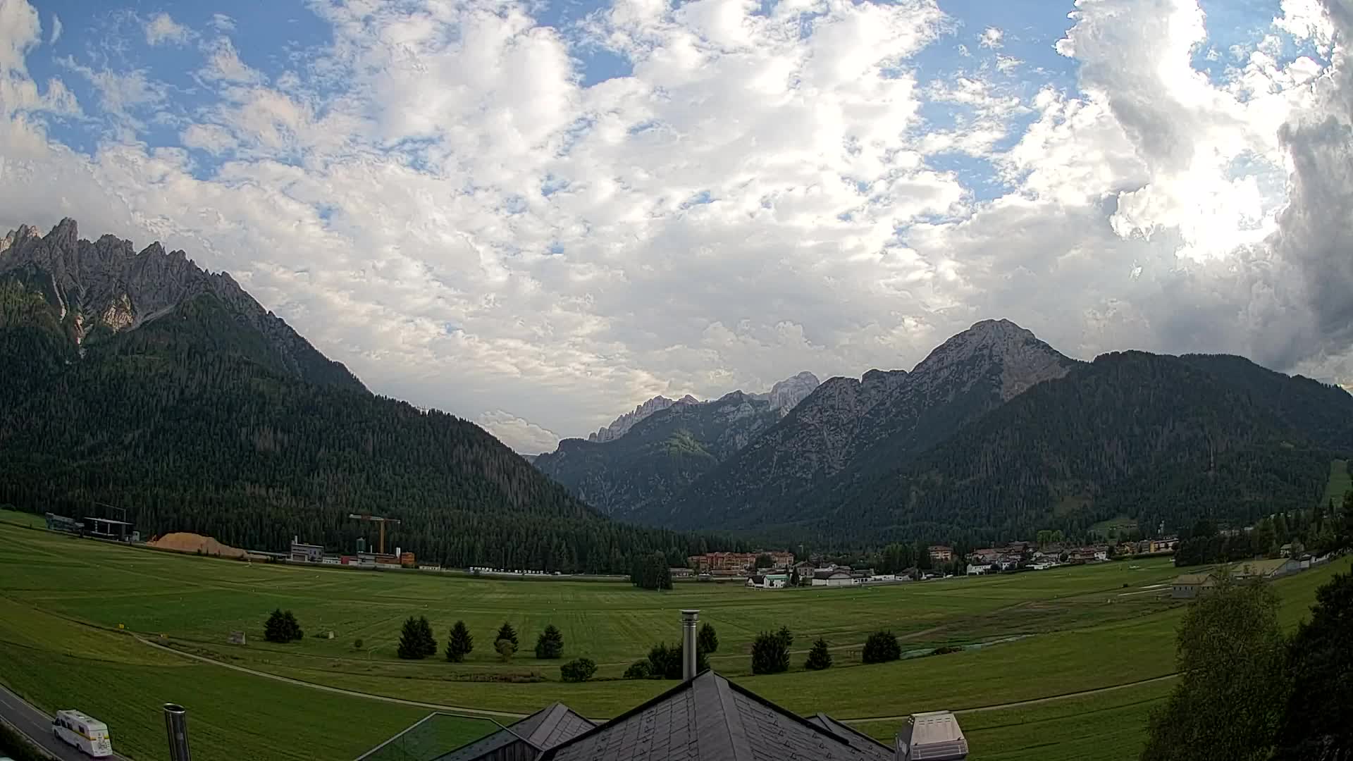 Webcam Toblach Dolomitas – Vista desde el Hotel Rosengarten