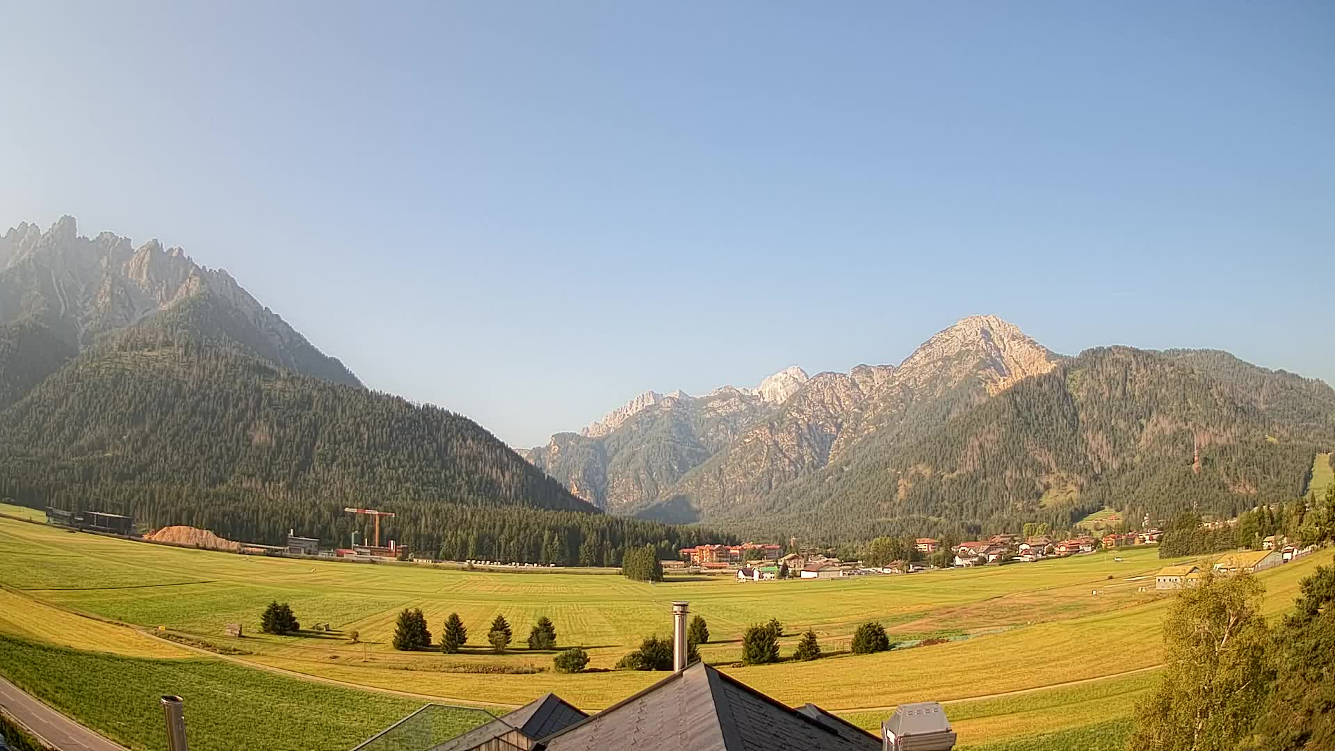 Webcam Toblach Dolomiten – Blick vom Hotel Rosengarten